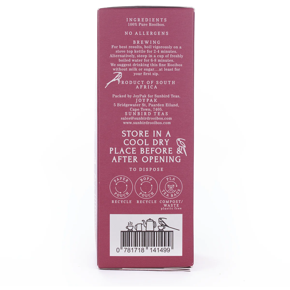 Sunbird - Tea Rooibos Pure Superior 50g - Image 3