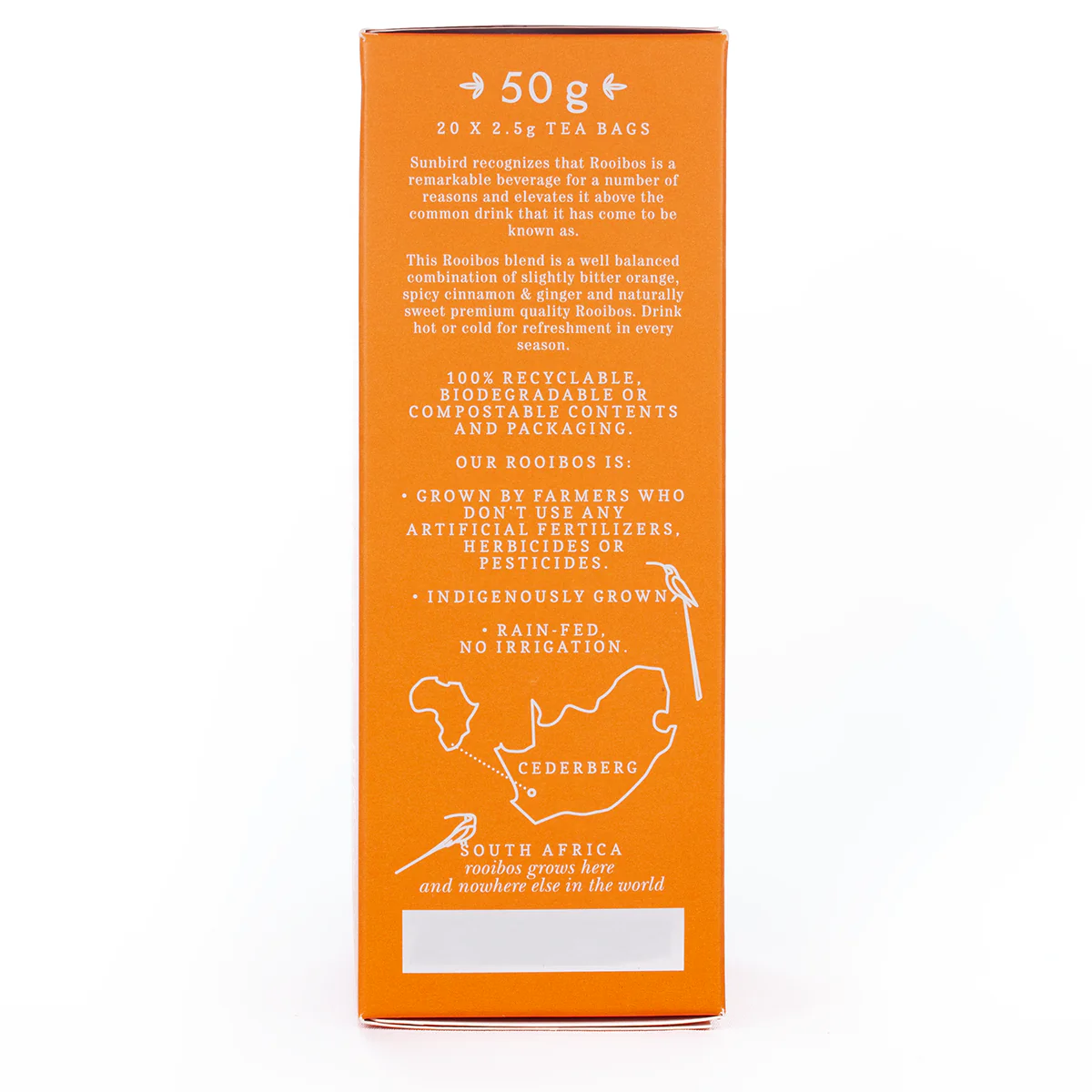 Sunbird - Tea Spiced Orange Rooibos Superior 50g - Image 2