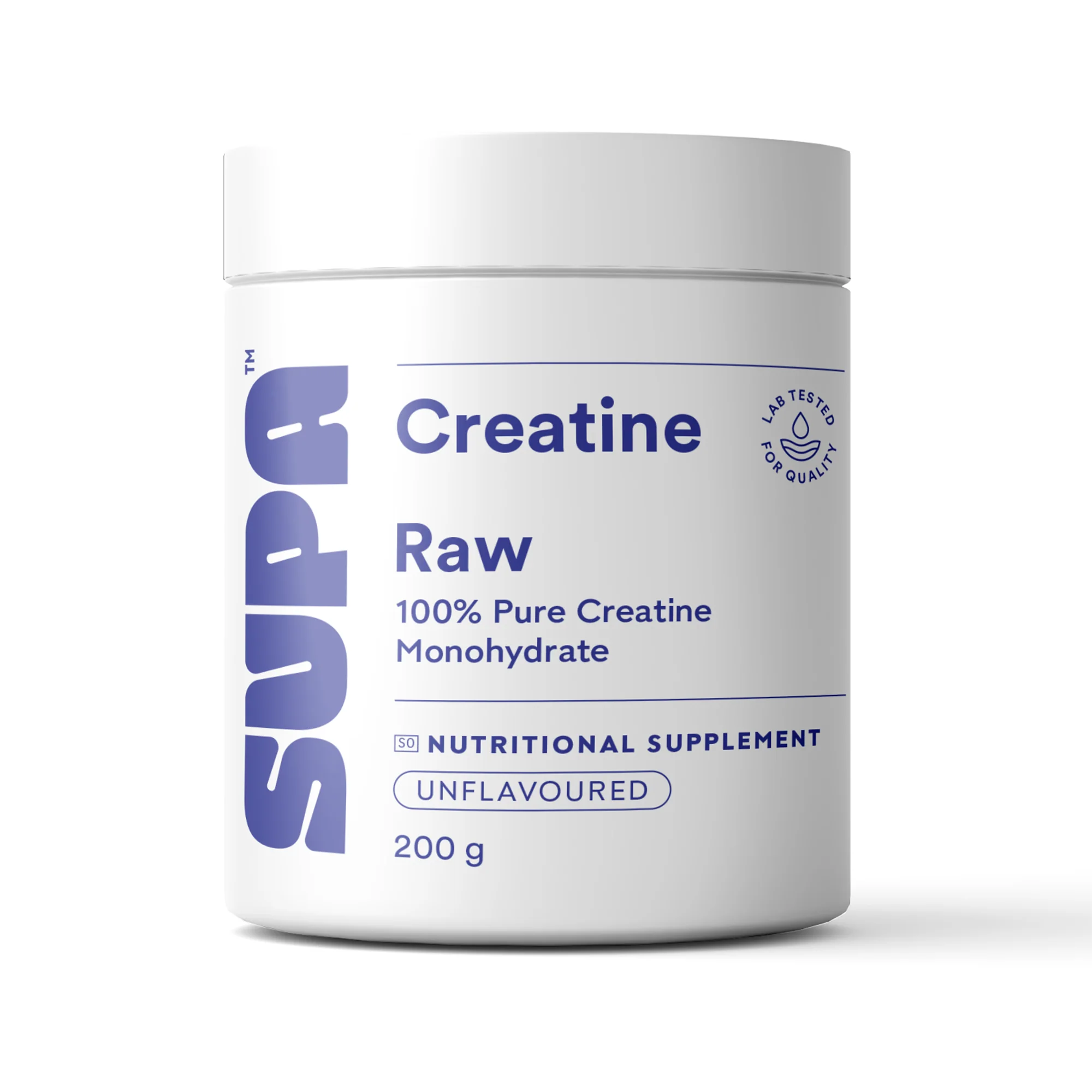 Supa - Creatine Raw Unflavoured 200g