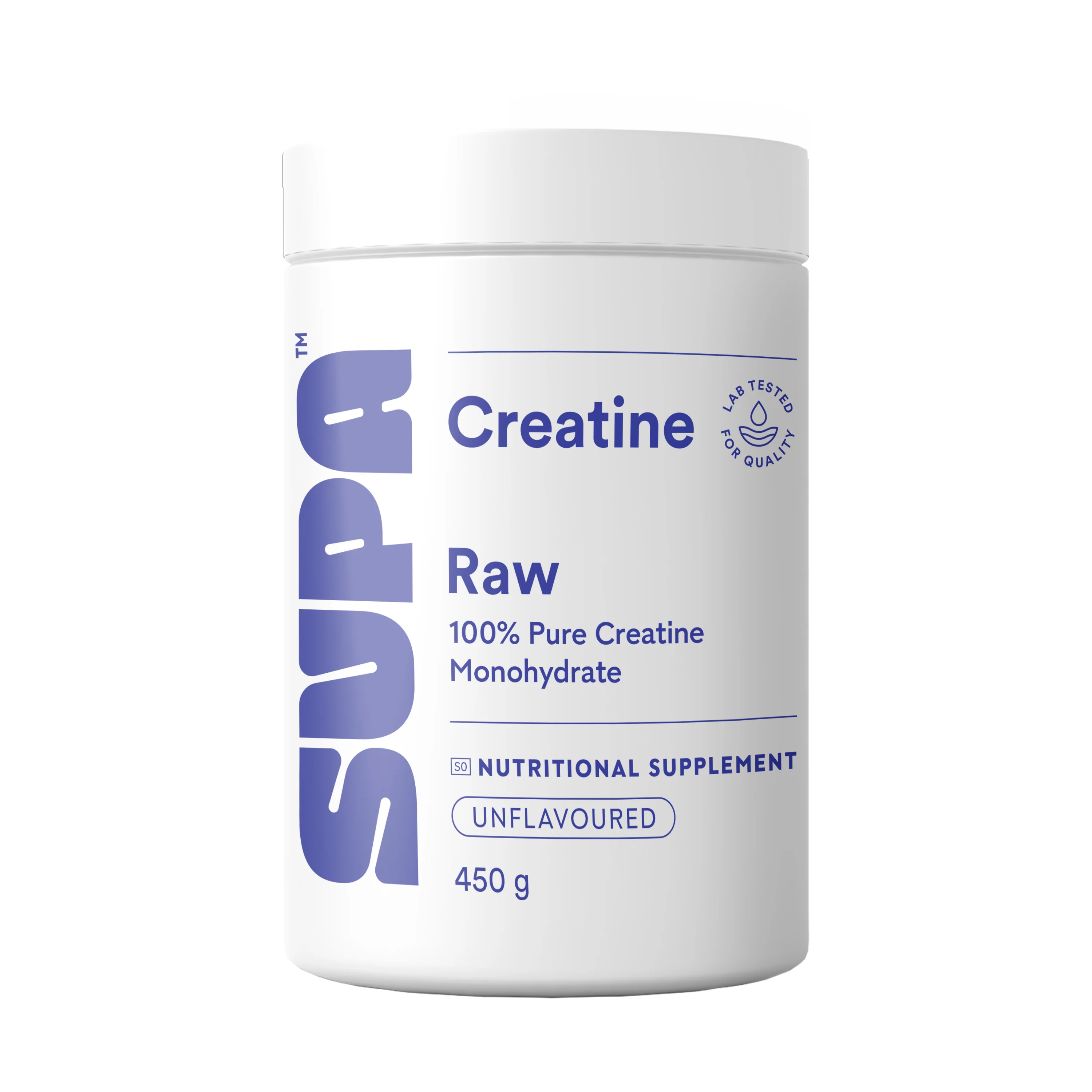 Supa - Creatine Raw Unflavoured 450g