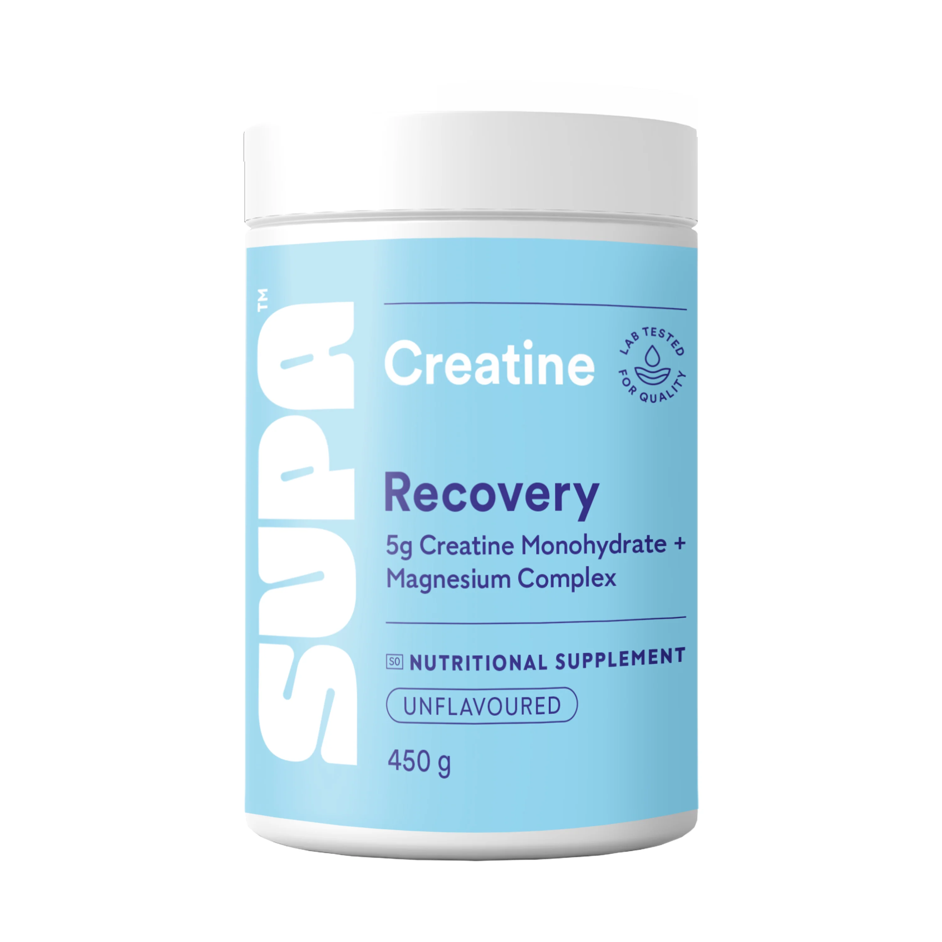Supa - Creatine Recovery Unflavoured 450g