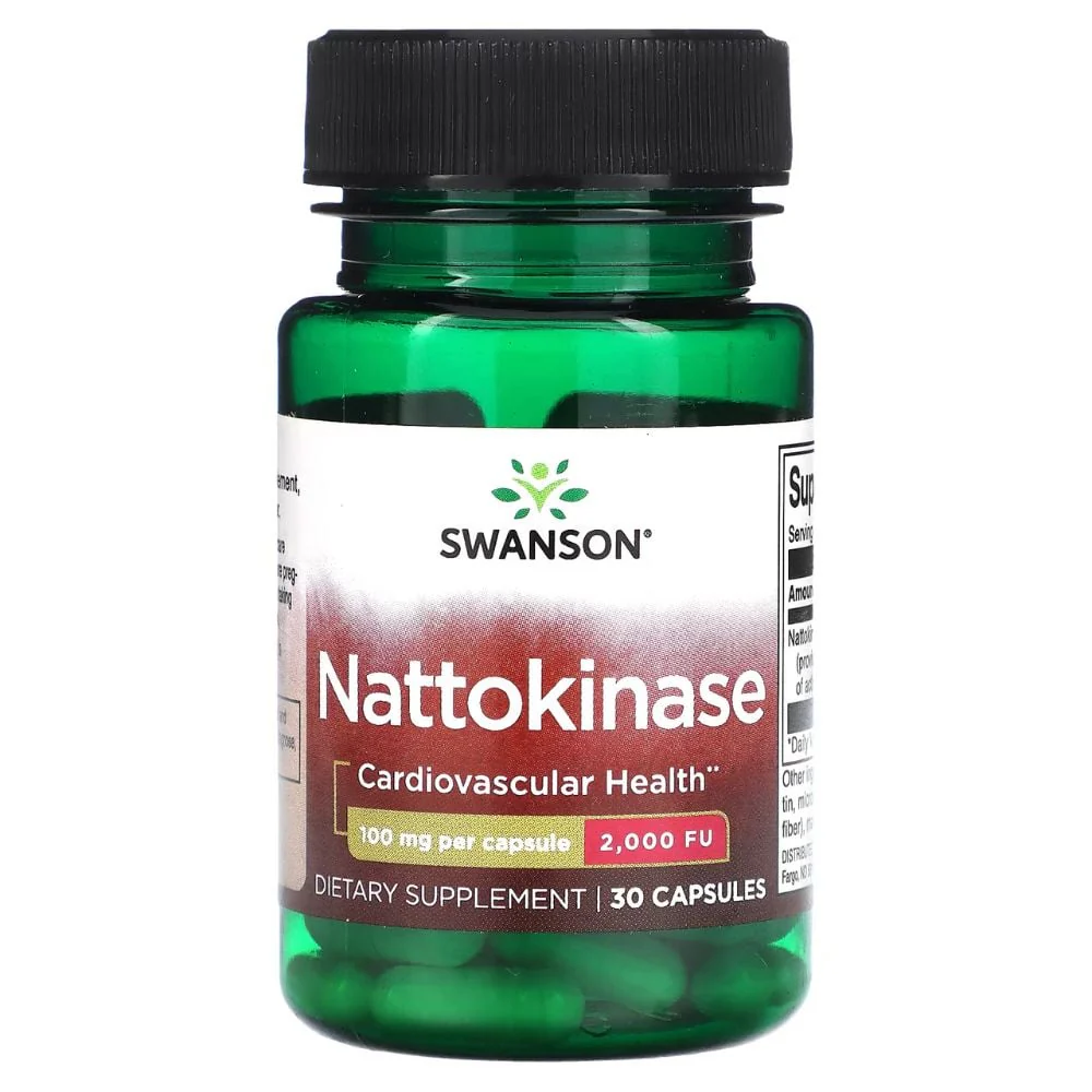 Swanson - Nattokinase 2,000 FU 100 mg 30s