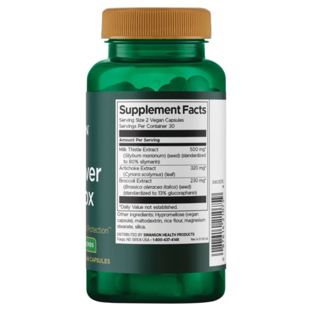 Swanson - Pure Liver & Detox 60s - Image 2