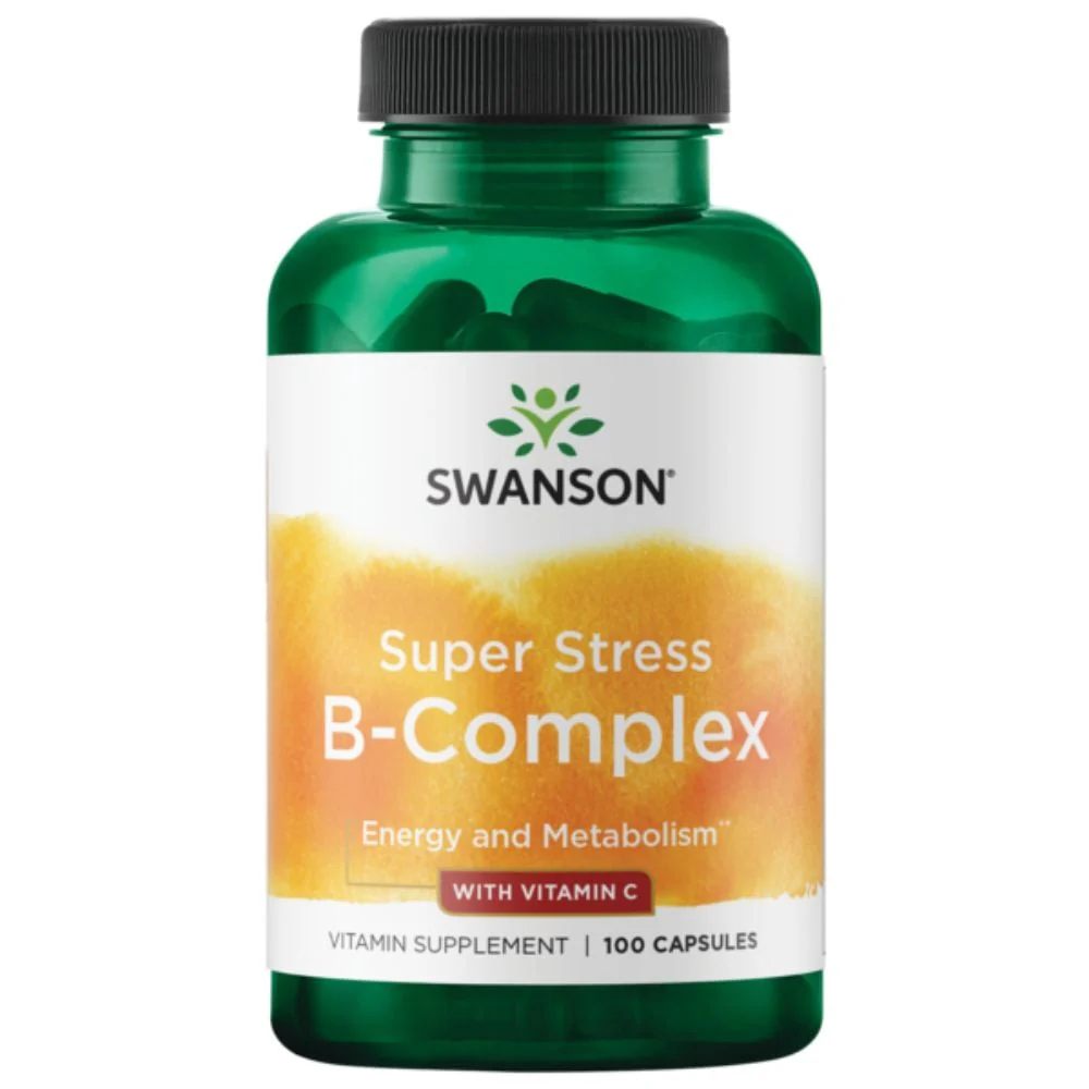 Swanson - Super Stress B-Complex with Vitamin C 100s