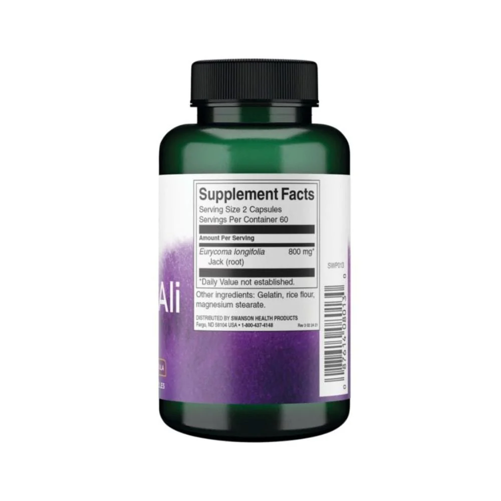 Swanson - Tongkat Ali 400mg 120s - Image 2
