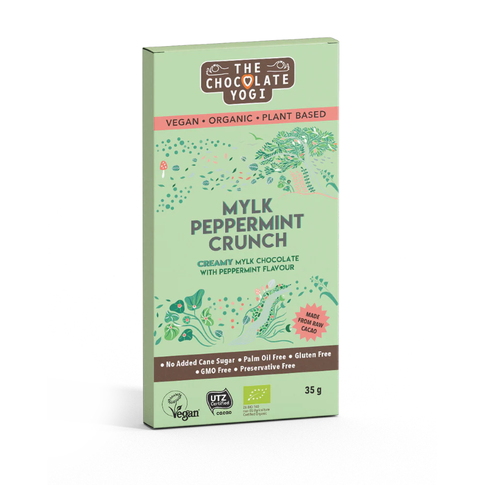 The Chocolate Yogi - Mylk Peppermint Crunch 35g - Image 2