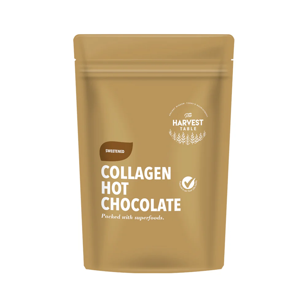 The Harvest Table - Collagen Hot Chocolate Pouch 200g