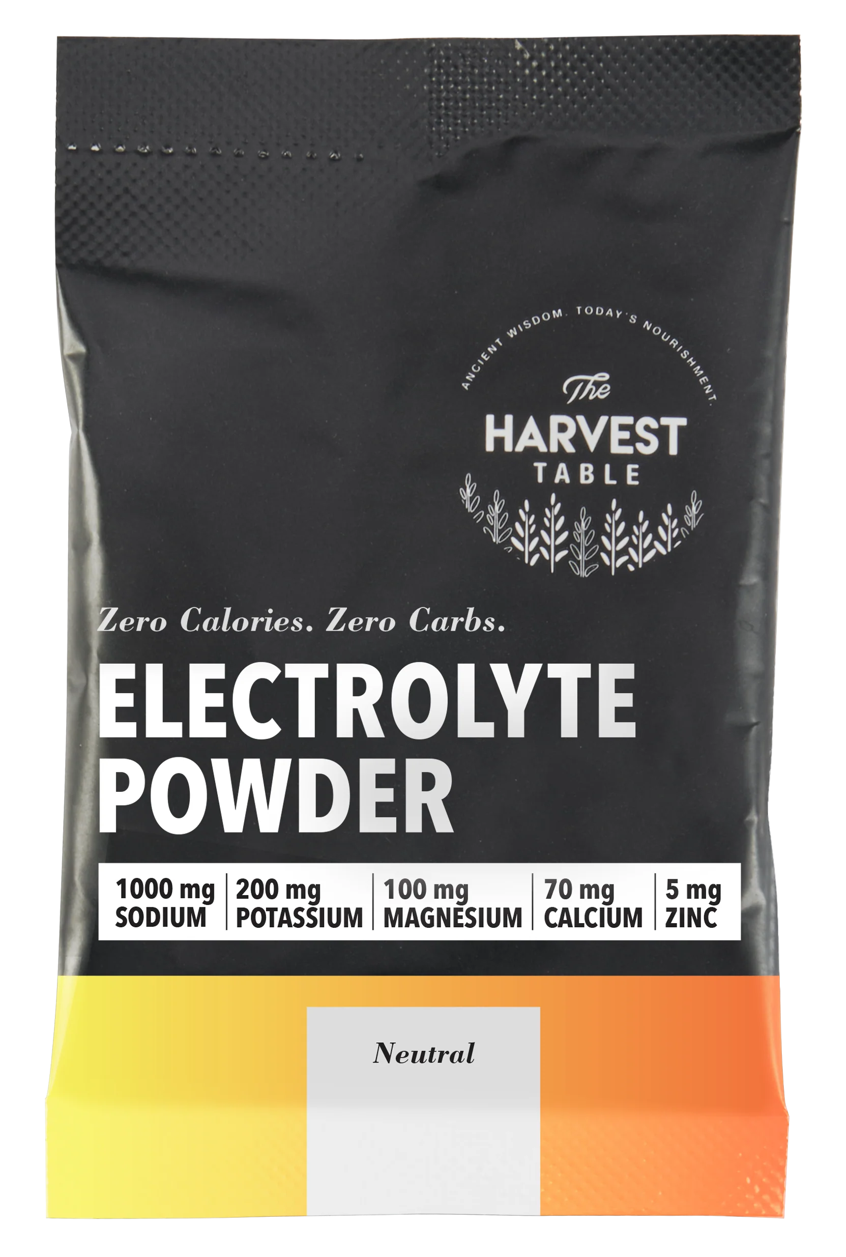 The Harvest Table - Neutral Electrolyte Sachet 4.4g
