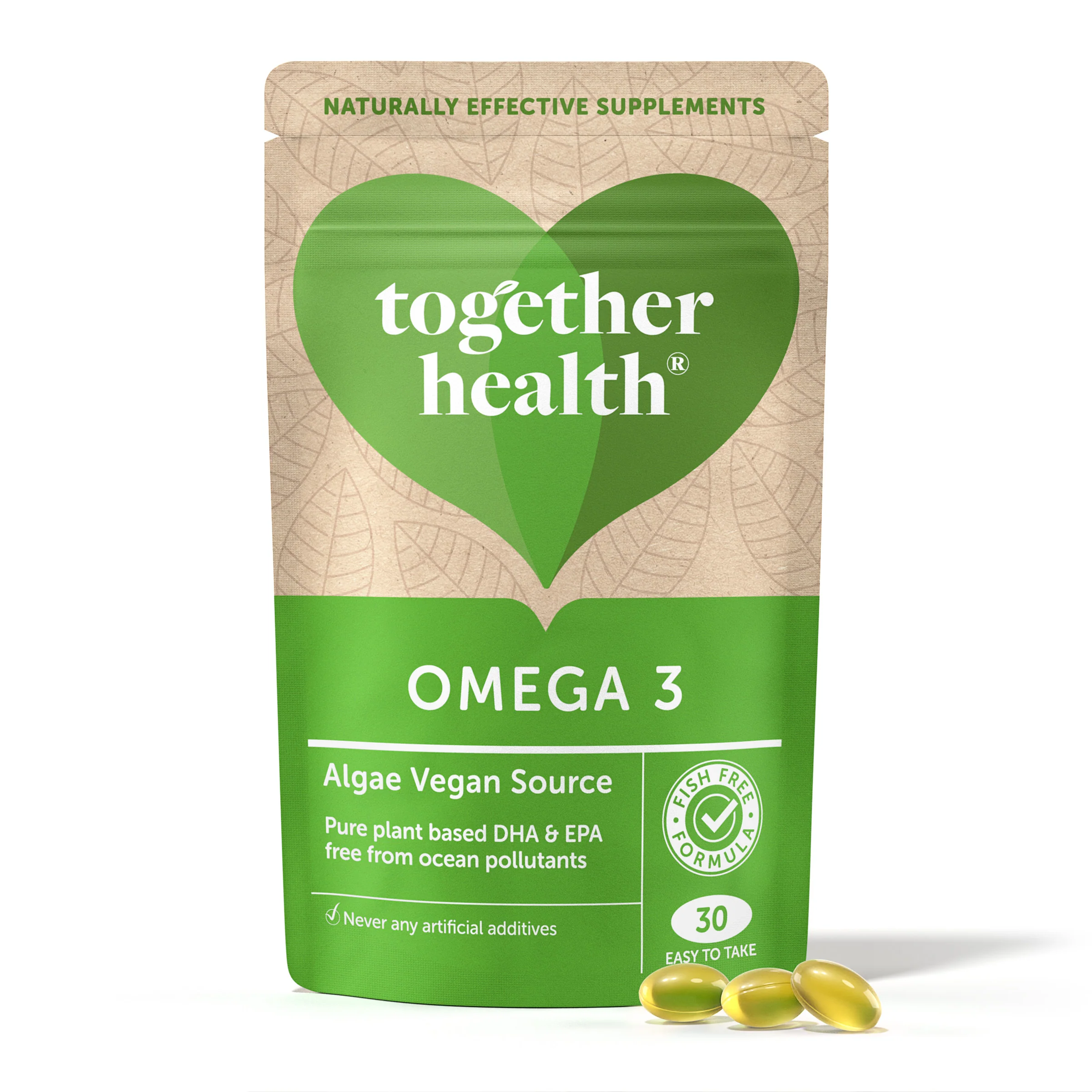 Together Health - Wholefood Algae Omega 3 30s - Image 2