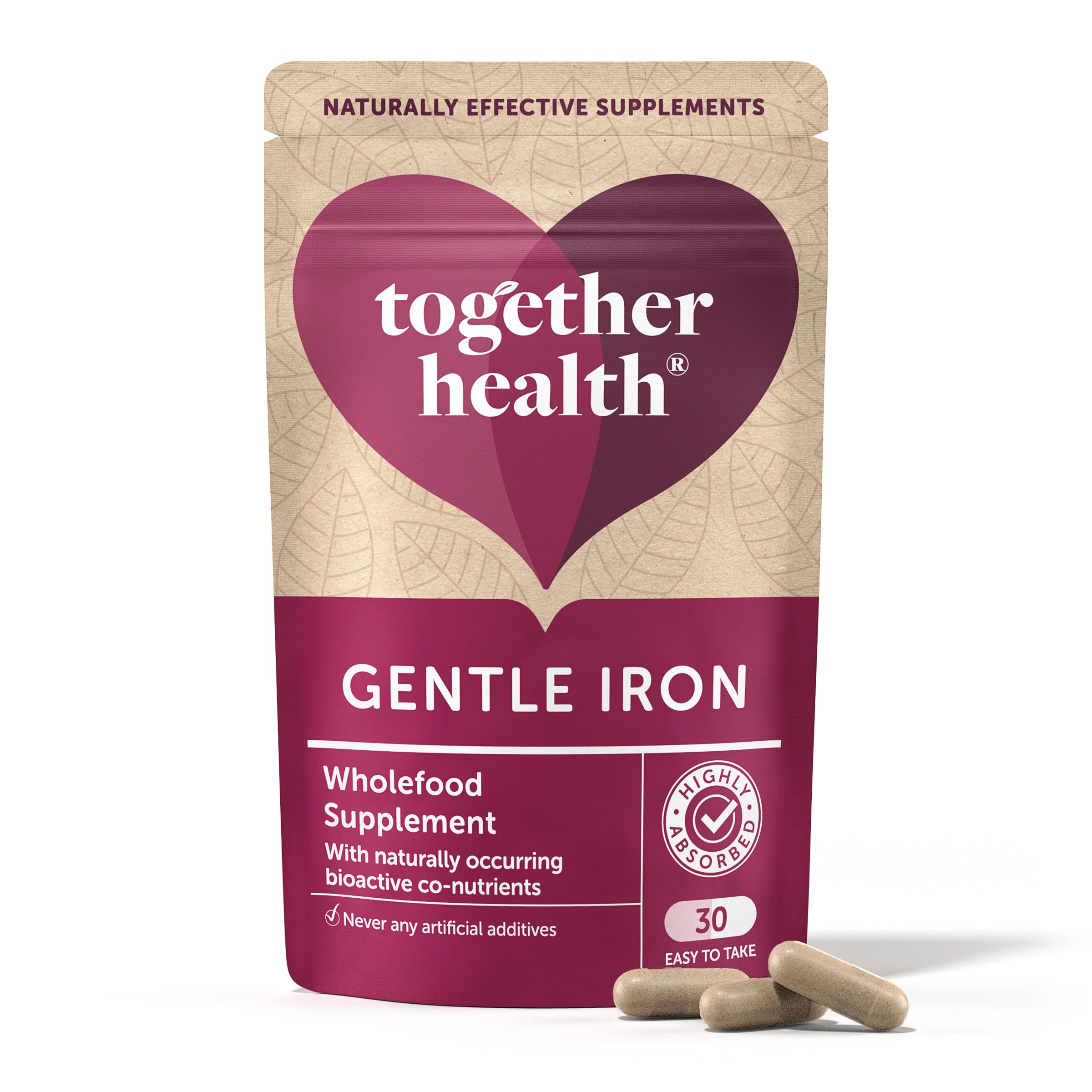 Together Health - Wholefood Gentle Iron 30s - Image 2