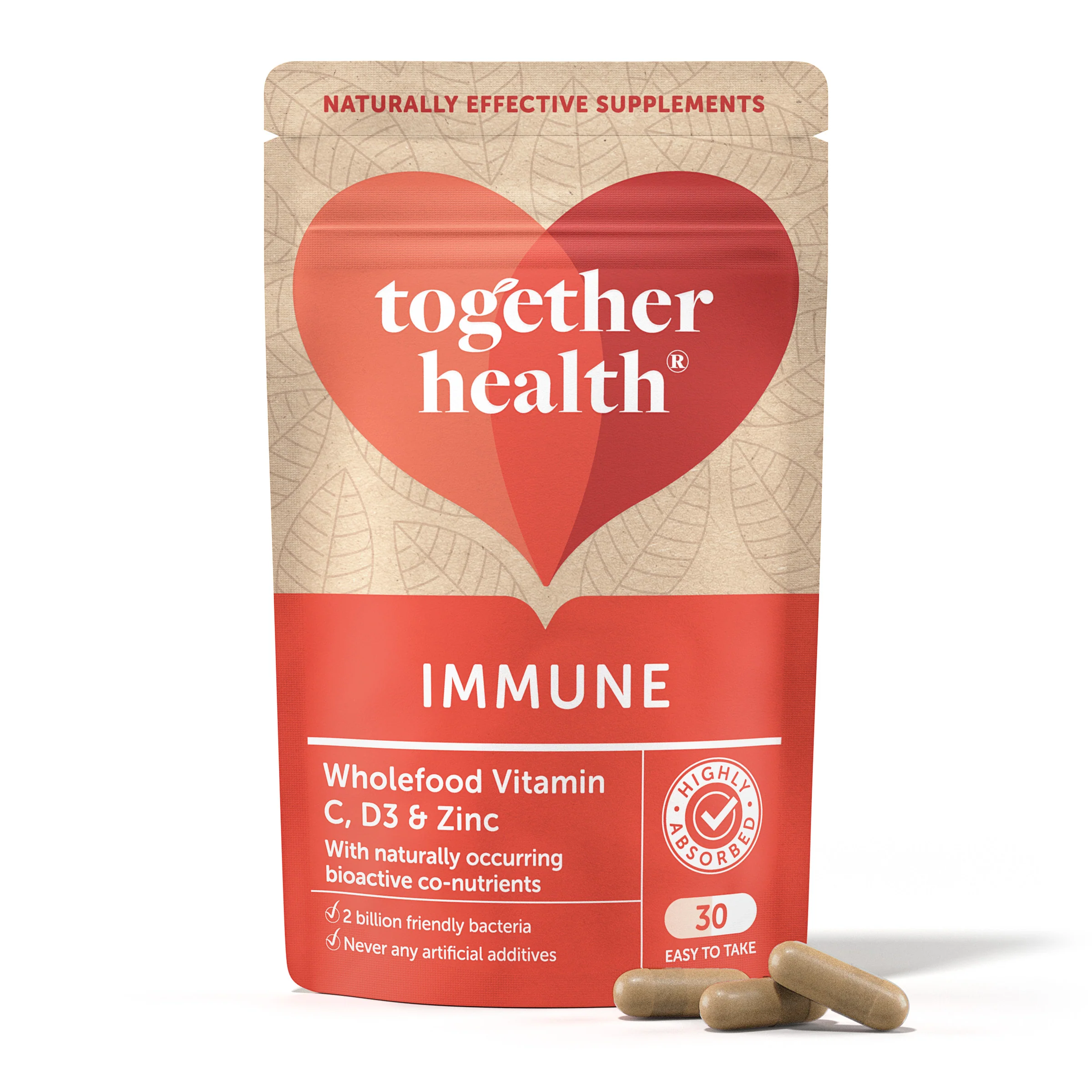 Together Health - Wholefood Immune Complex 30s - Image 2