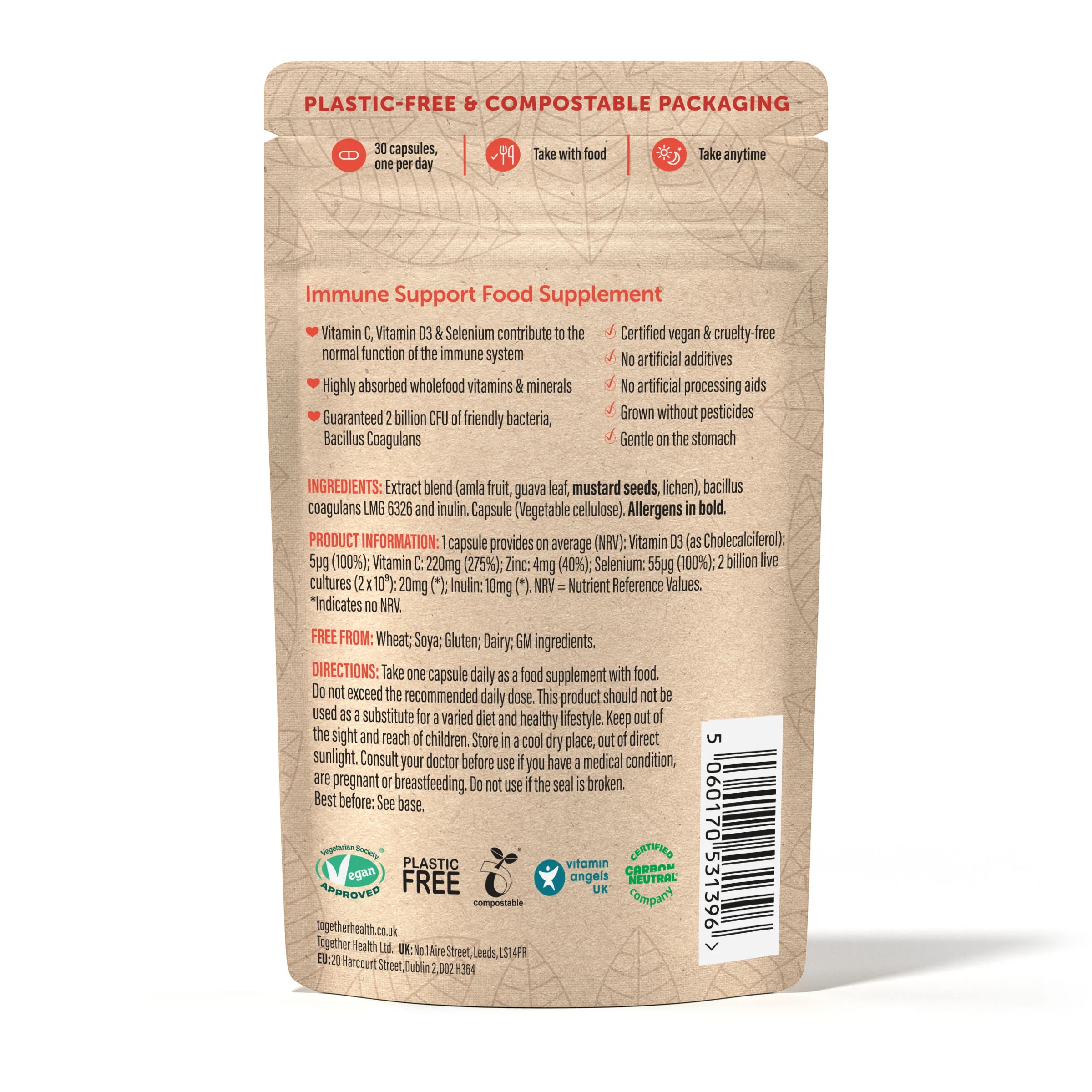 Together Health - Wholefood Immune Complex 30s - Image 3
