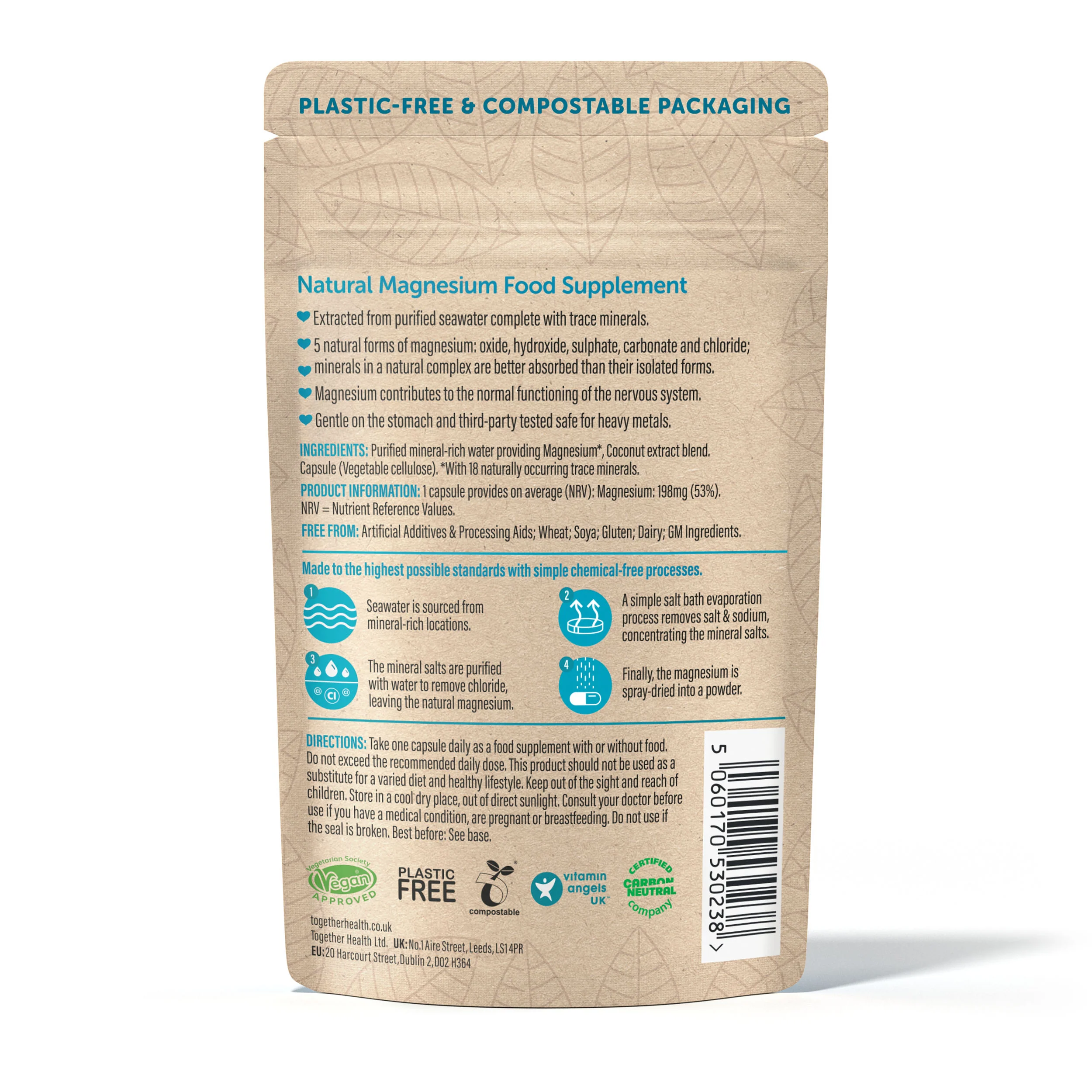 Together Health - Wholefood Marine Magnesium 30s - Image 3
