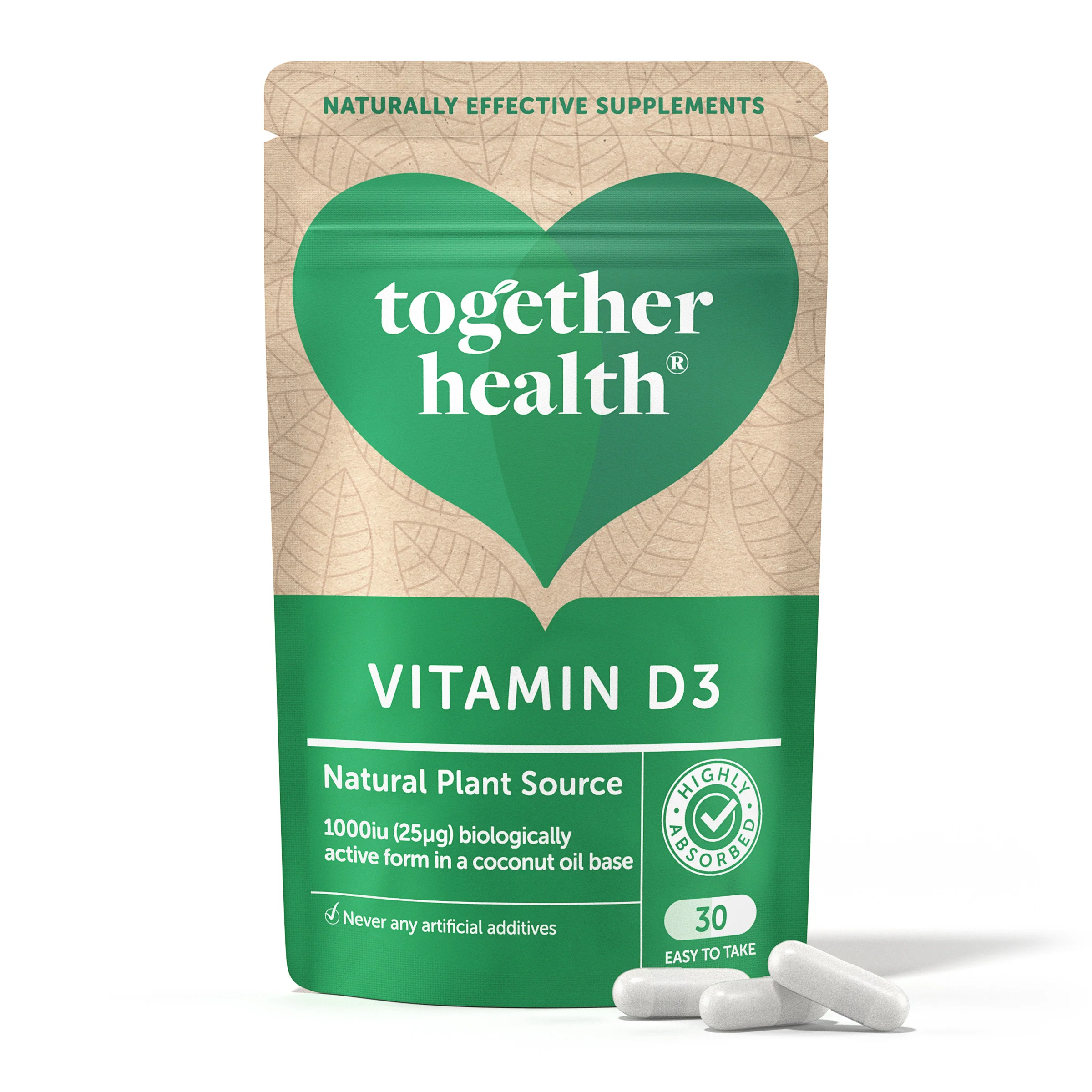 Together Health - Wholefood Vegan Vitamin D3 30s - Image 2