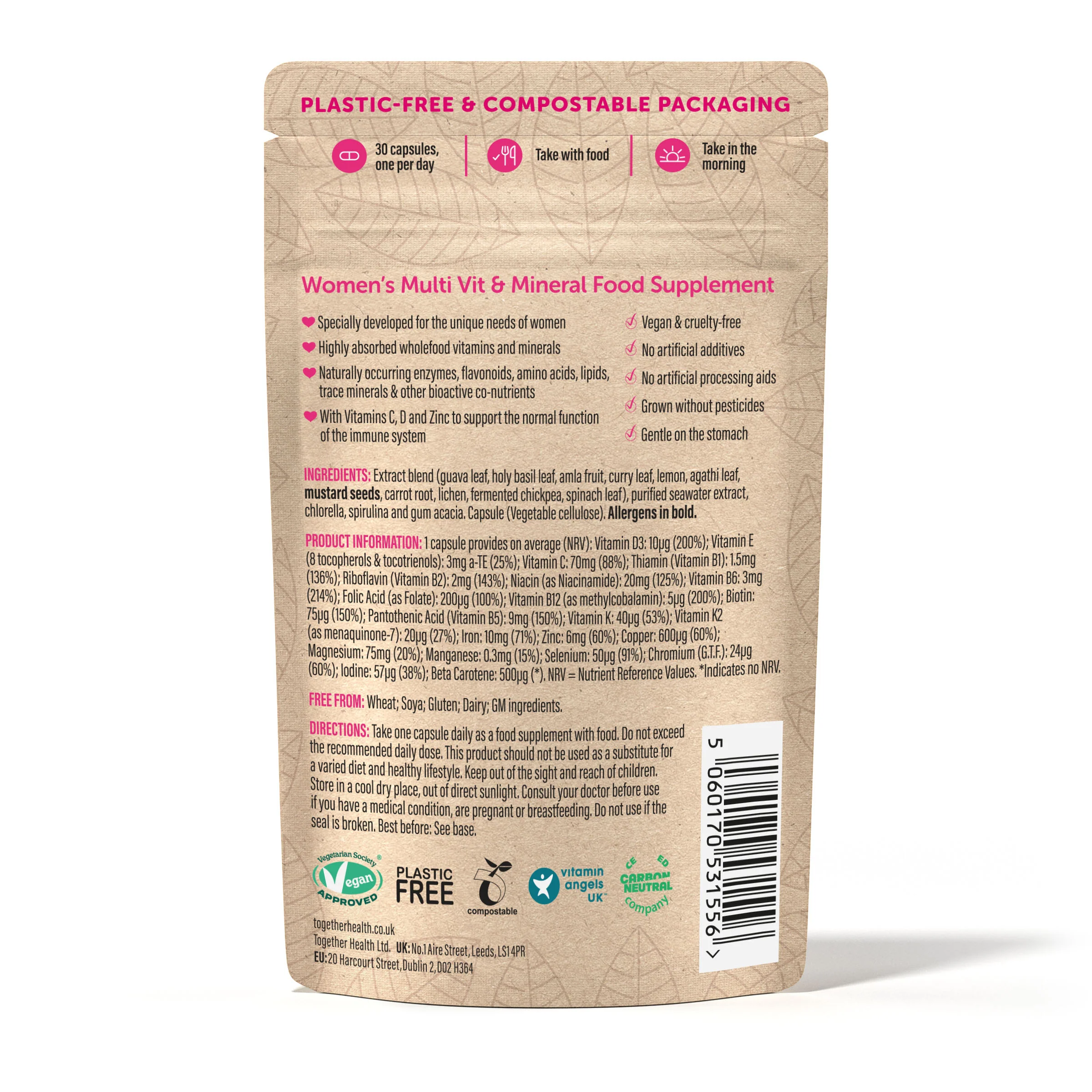 Together Health - Wholefood Woman’s Multivitamin 30s - Image 3