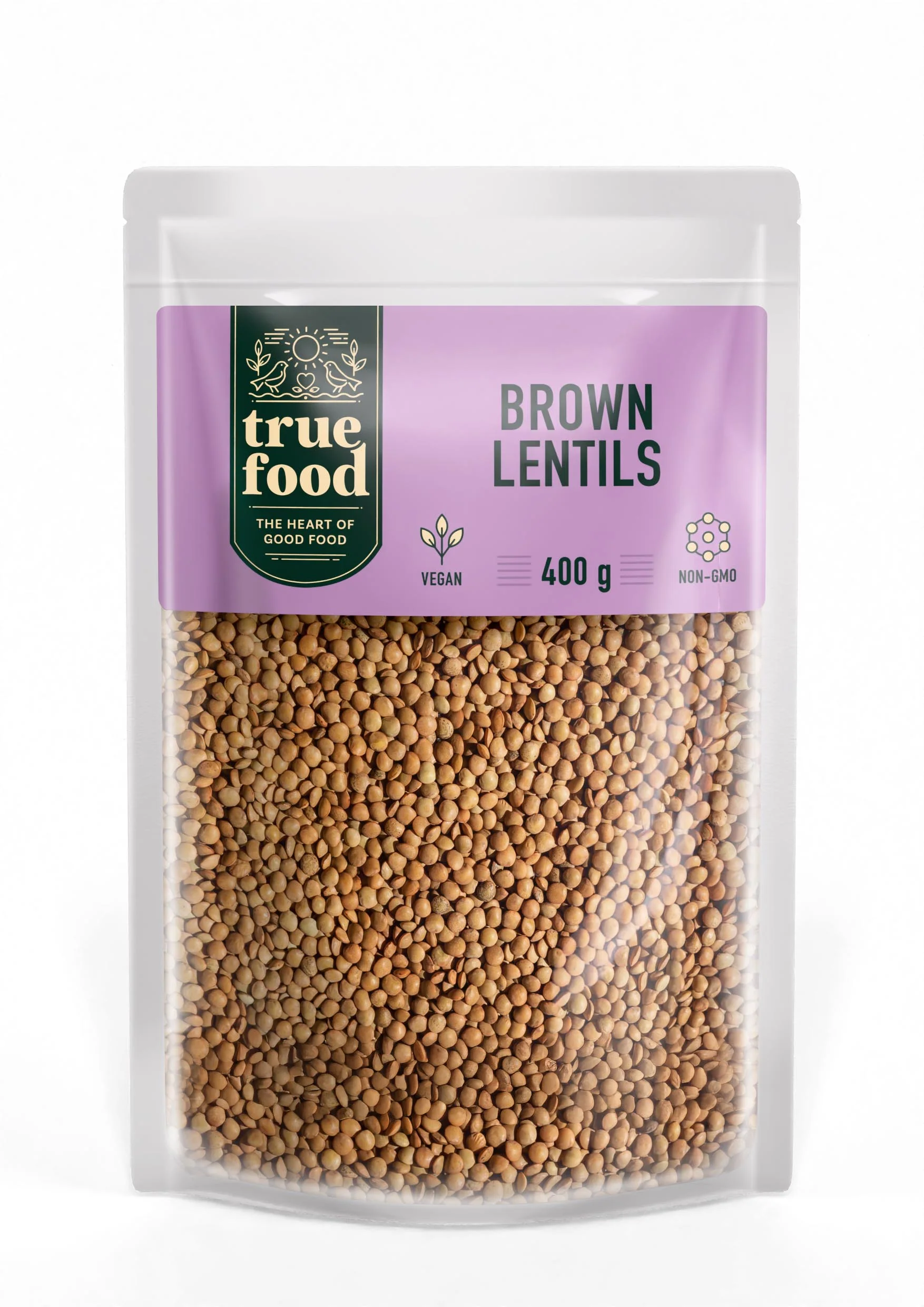 Truefood - Brown Lentils 400g