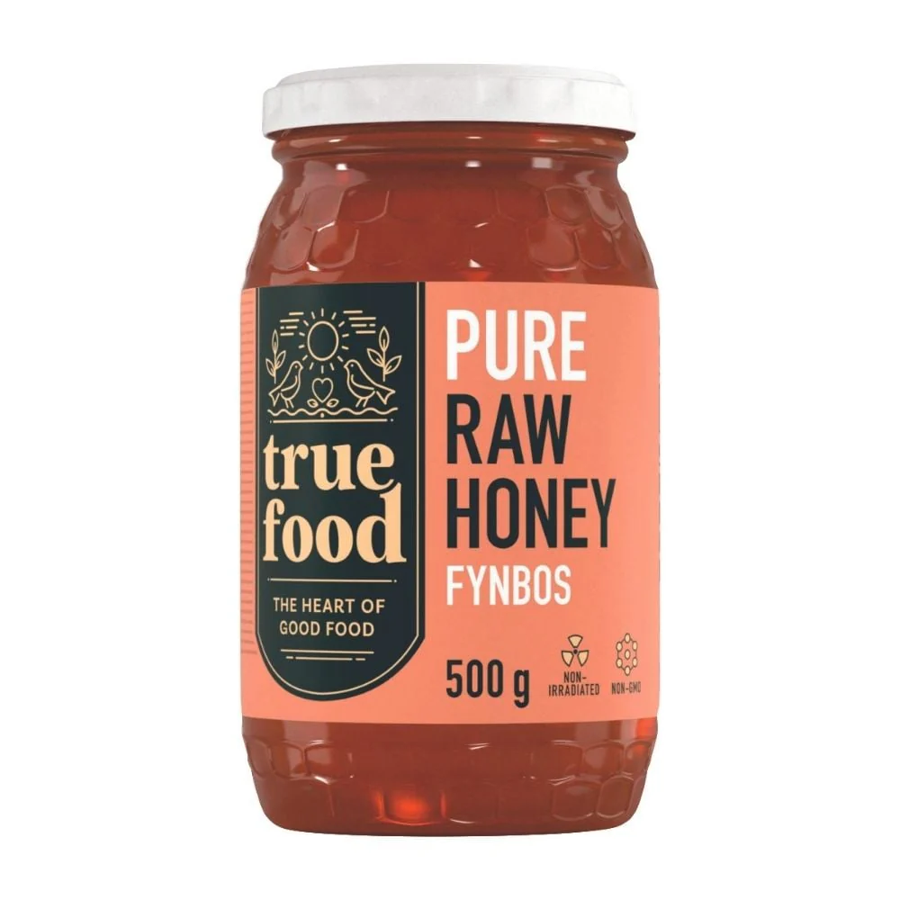 Truefood Raw Honey Fynbos 500g