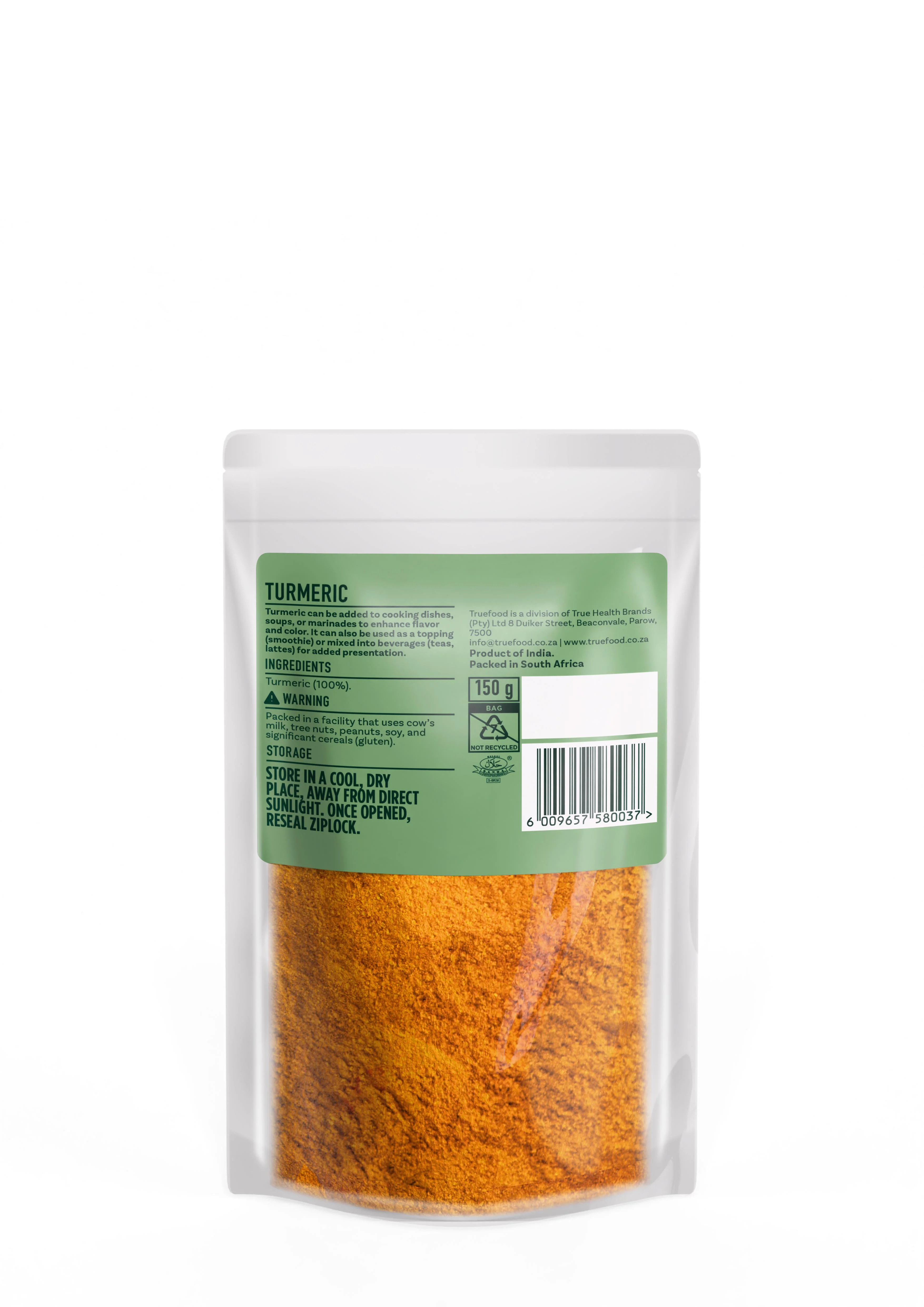 Truefood - Turmeric Powder 150g - Image 2