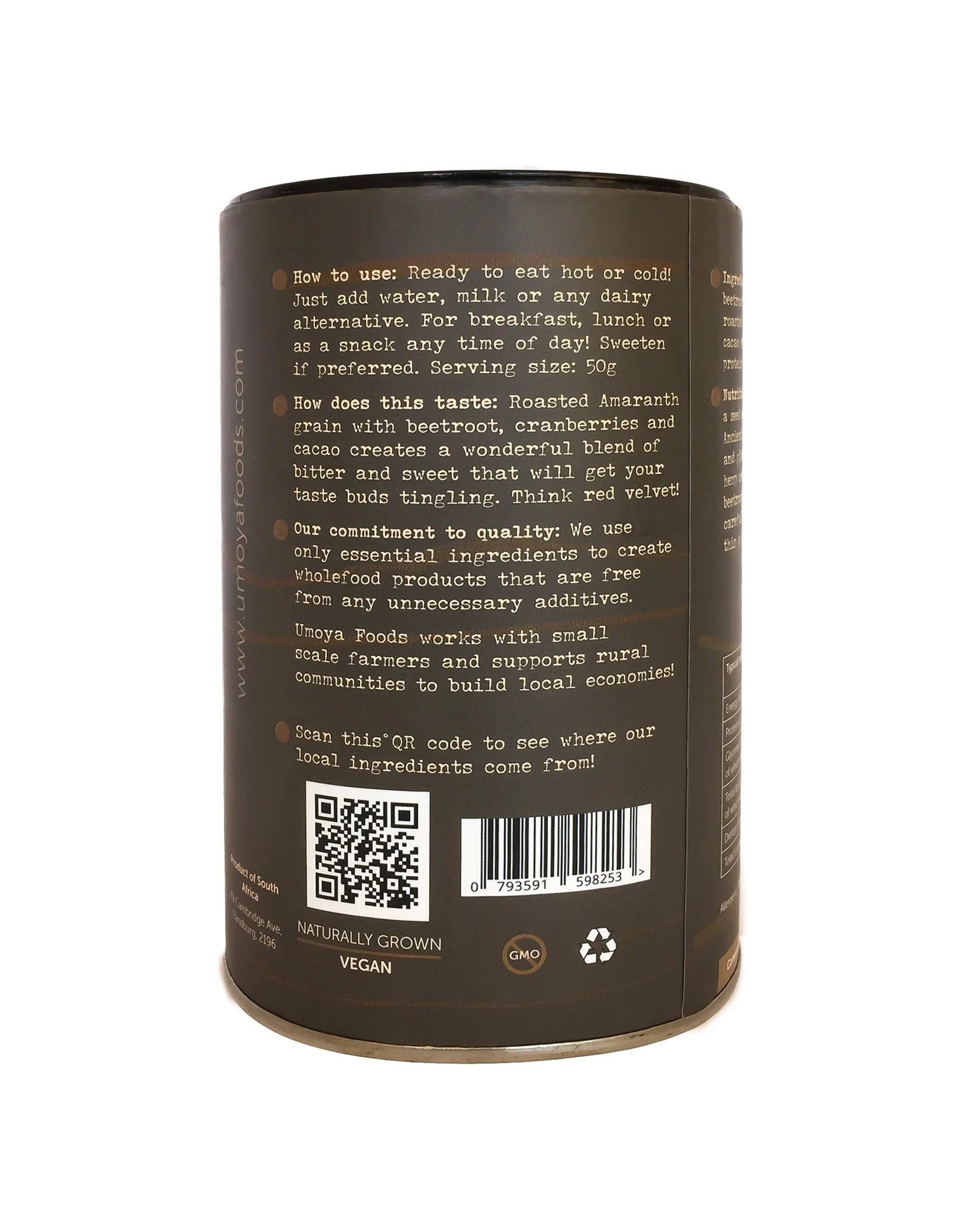 Umoya Foods - Thrive Cereals Cacao 250g - Image 2