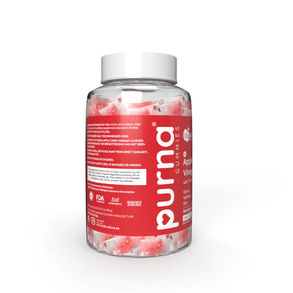 Vita-Aid - PURNA Apple Cider Vinegar 30s - Image 2