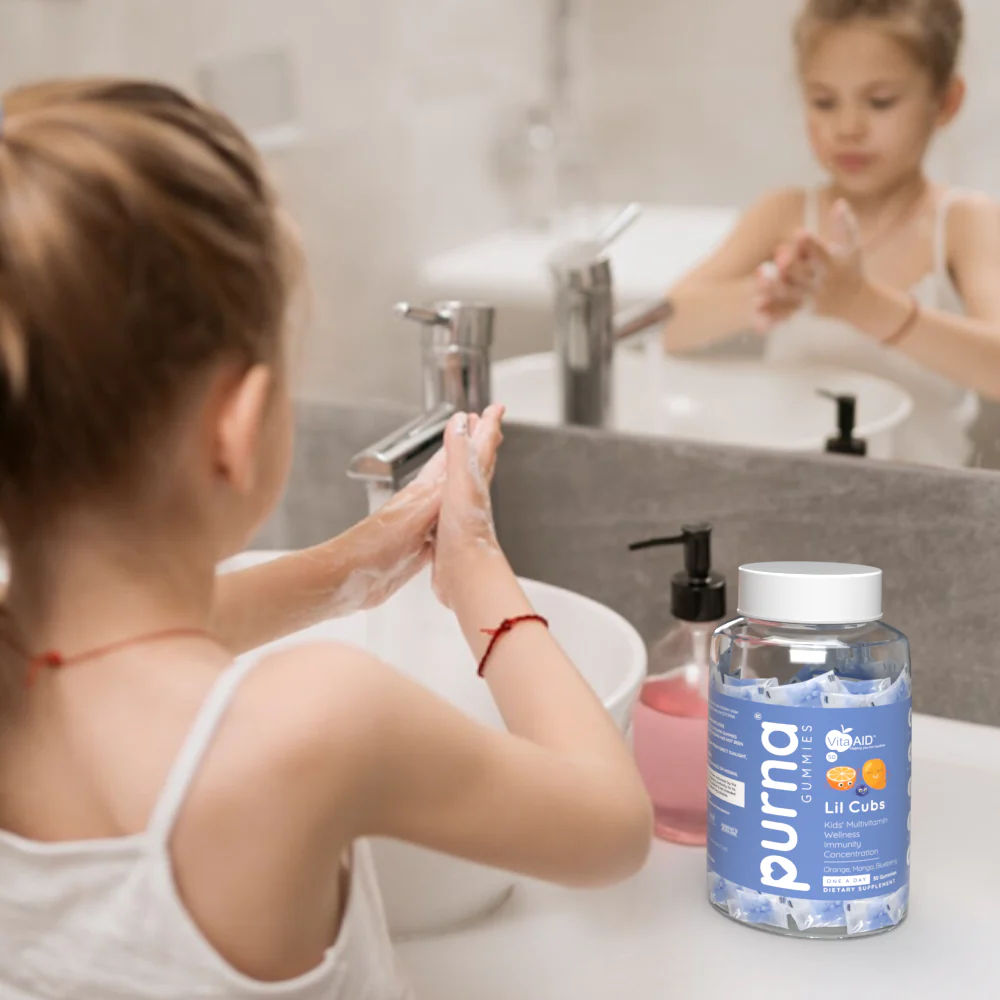 Vita-Aid - PURNA Lil Cubs Multivitamin Kids Orange 30s - Image 4