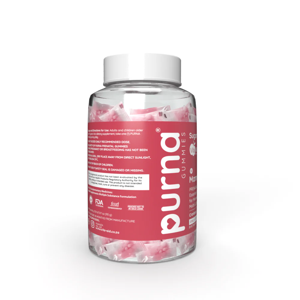 Vita-Aid - PURNA Mama Bear Pre Natal Cranberry 30s - Image 2