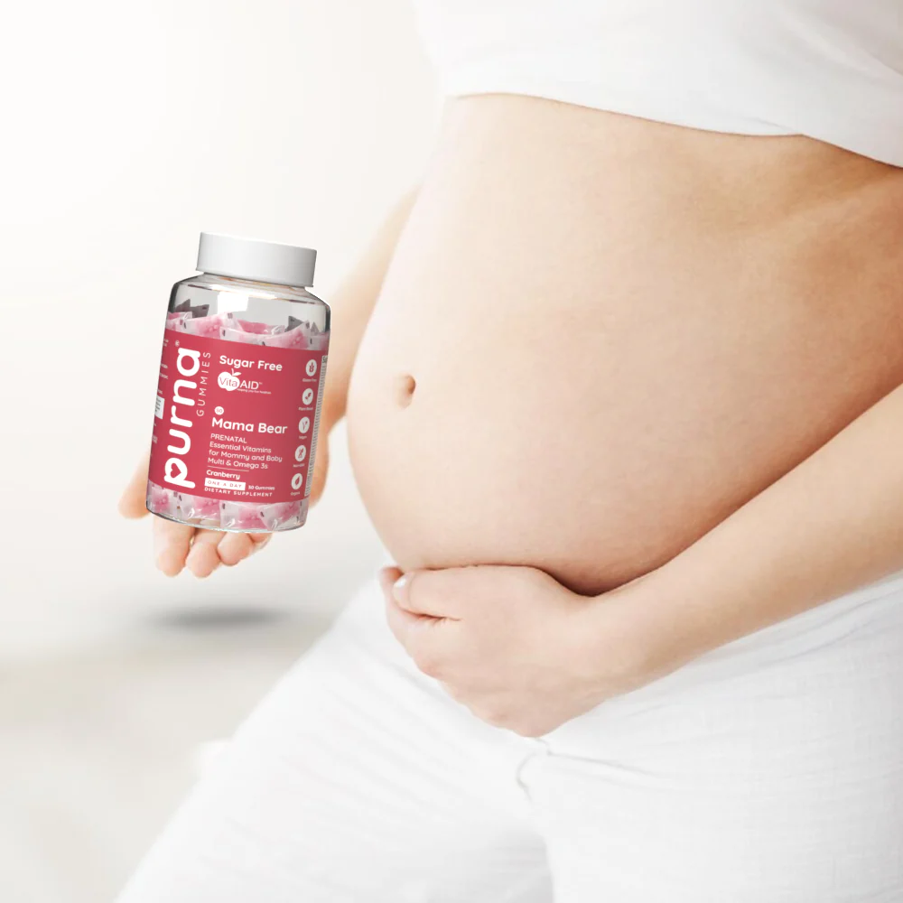 Vita-Aid - PURNA Mama Bear Pre Natal Cranberry 30s - Image 3