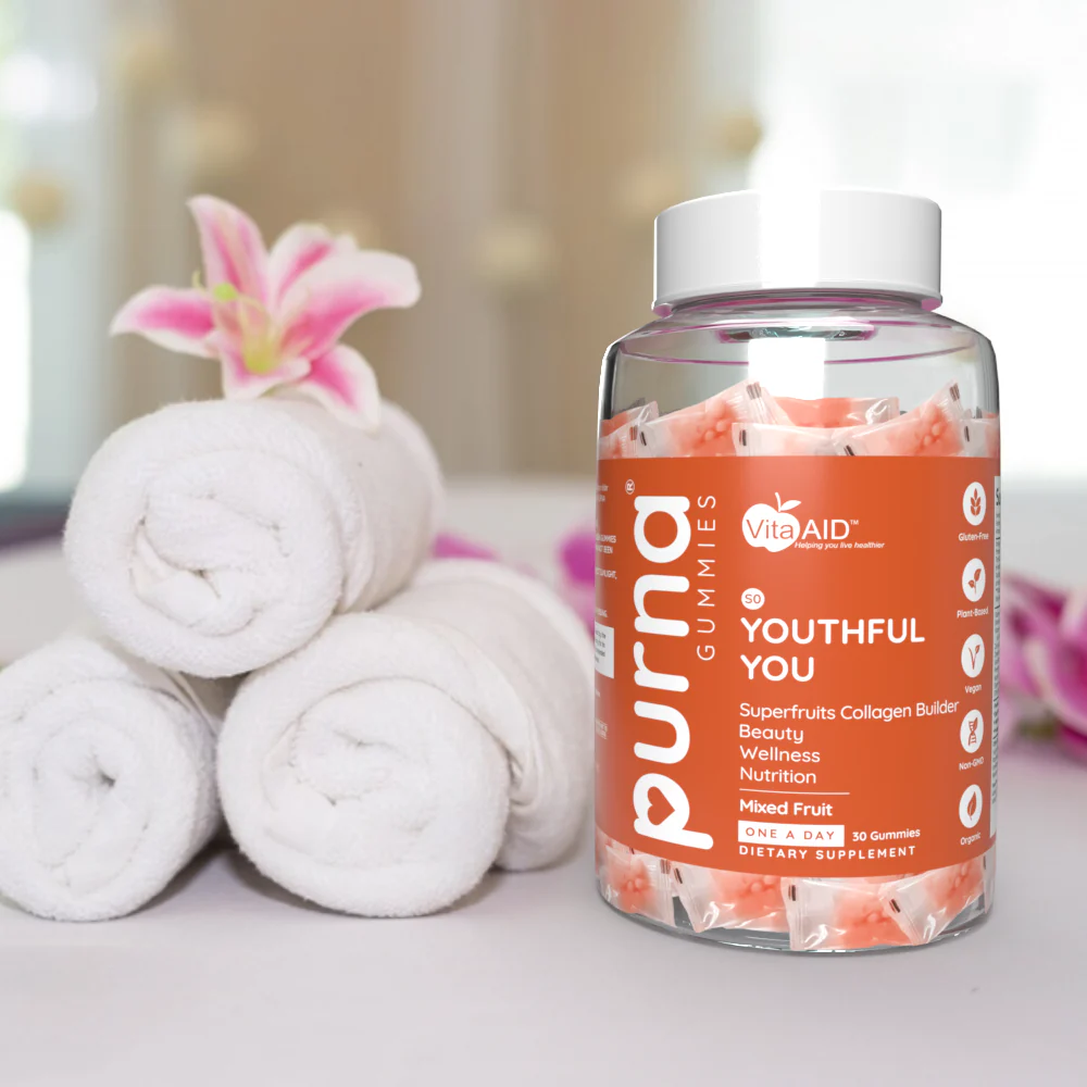 Vita-Aid - PURNA Youthful You Collagen Builder Multifruit 30s - Image 4