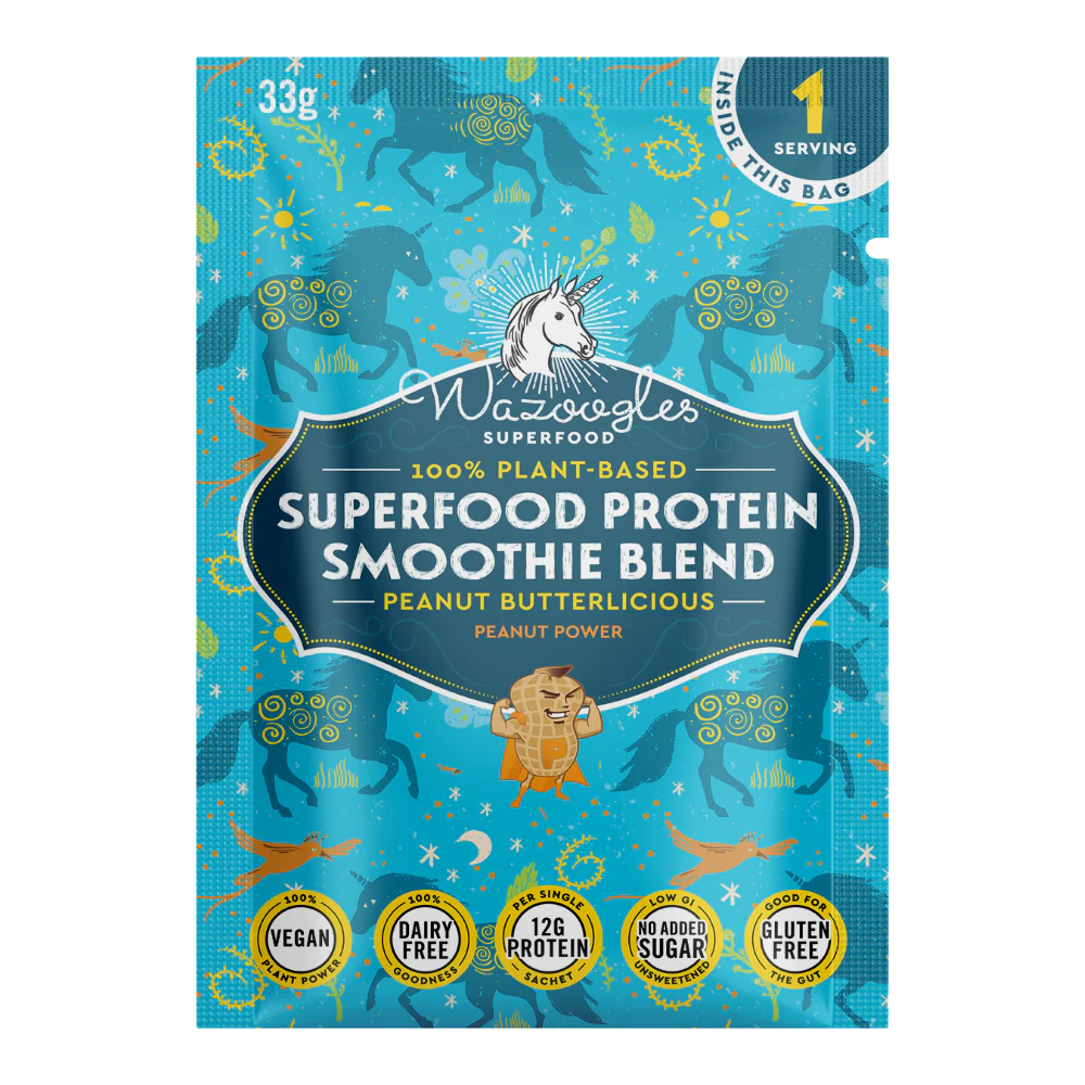 Wazoogles - Superfood Protein Blend Peanut Butterlicious 33g