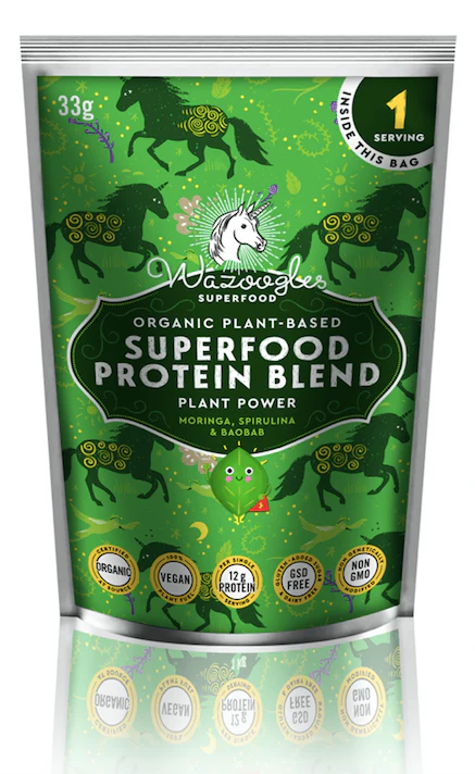 Wazoogles - Superfood Protein Smoothie Blend Plant Power 33g - Image 2