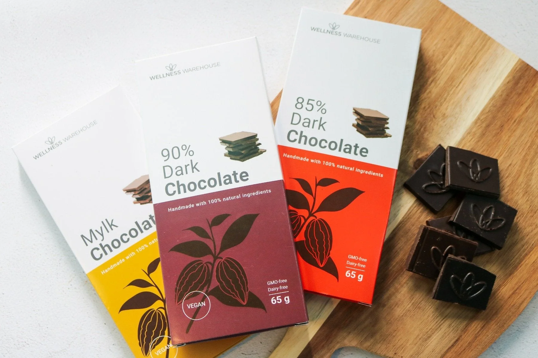 Wellness - 90% Dark Chocolate 65g - Image 4