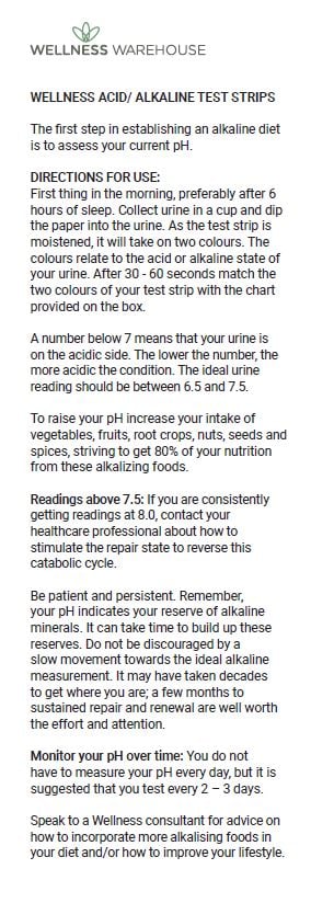 Wellness - Acid/Alkaline Test Strips - Image 3