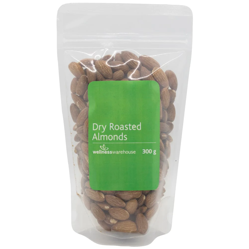 Wellness - Almonds Dry Roasted Salted 300g