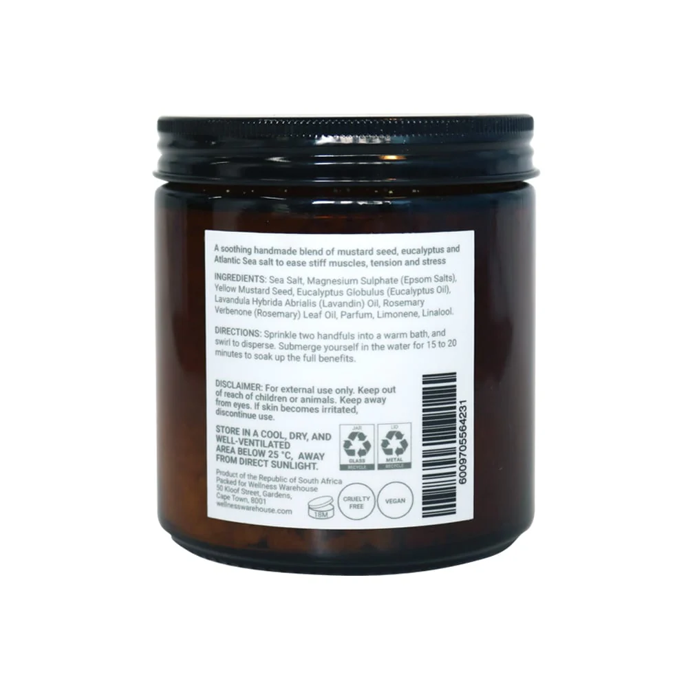 Wellness - Bath Salts Jar Mustard 450g - Image 2