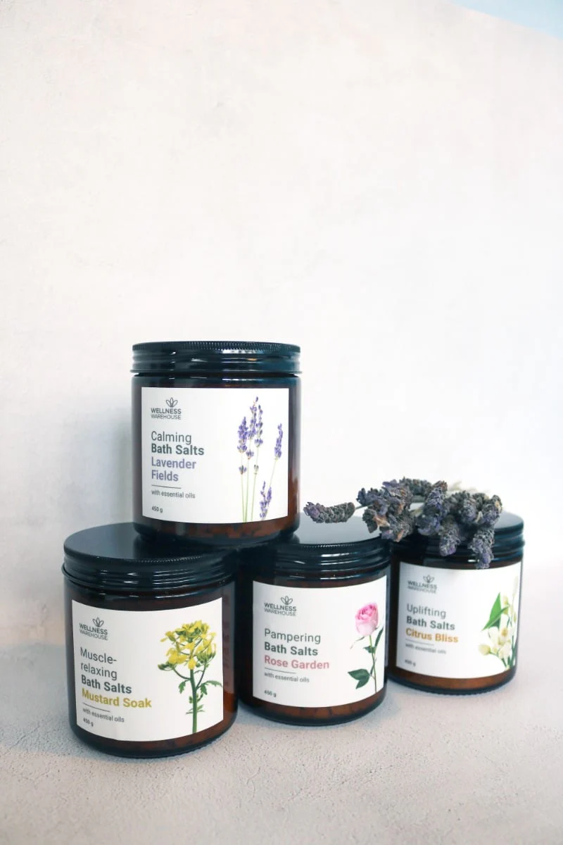 Wellness - Bath Salts Jar Mustard 450g - Image 3