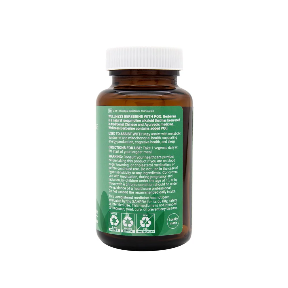 Wellness - Berberine With PQQ 60s - Image 4