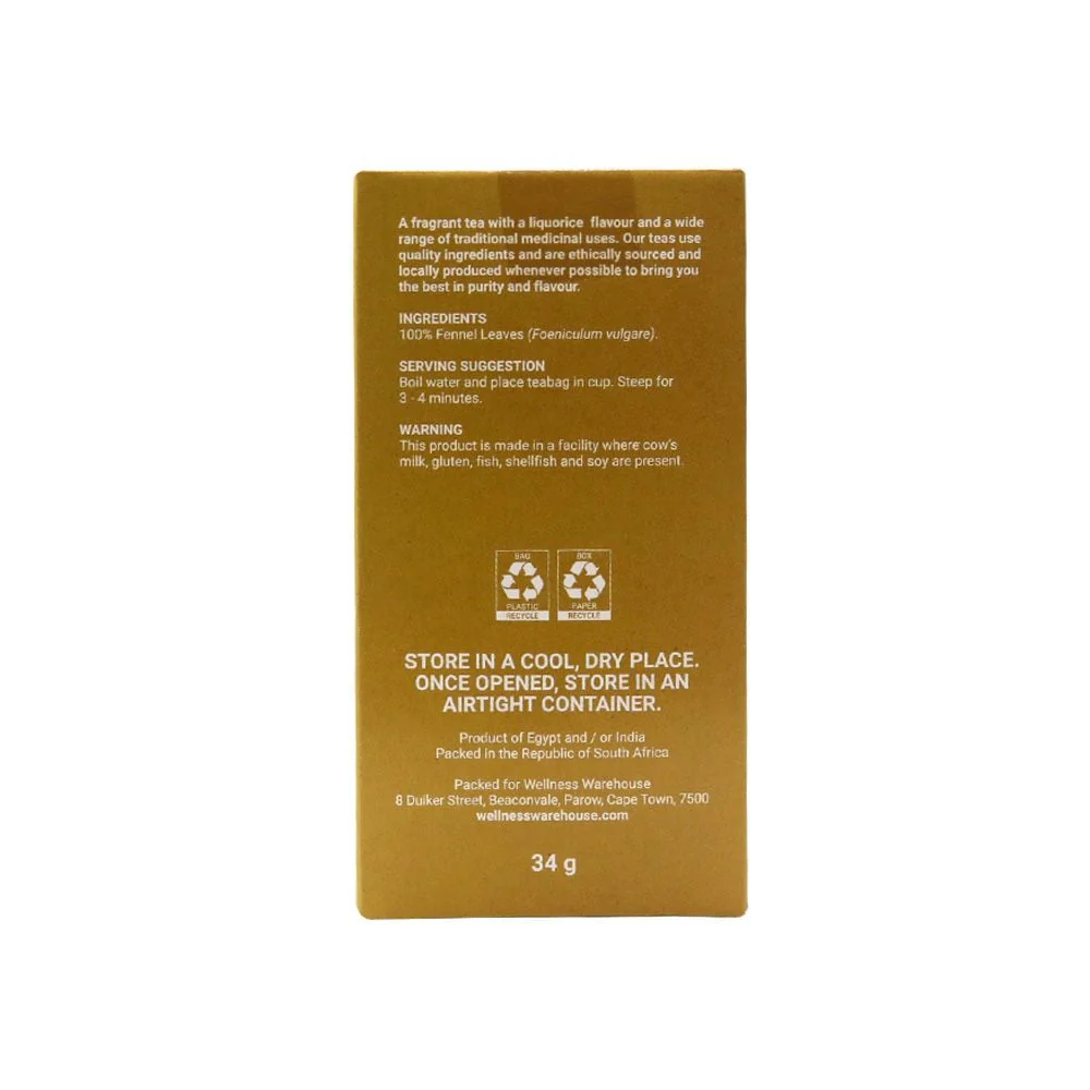 Wellness - Fennel Leaf Tea Infusion 20s - Image 2
