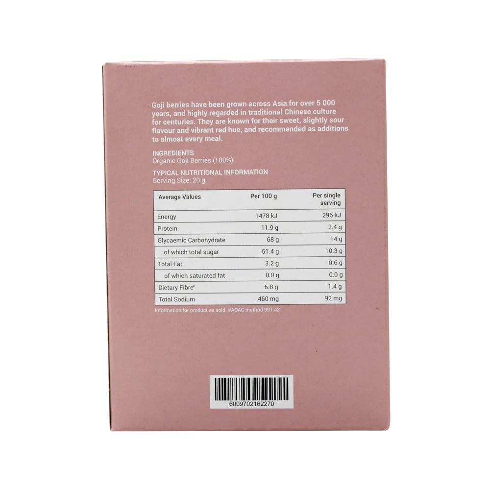 Wellness - Goji Berries Organic 200g - Image 4