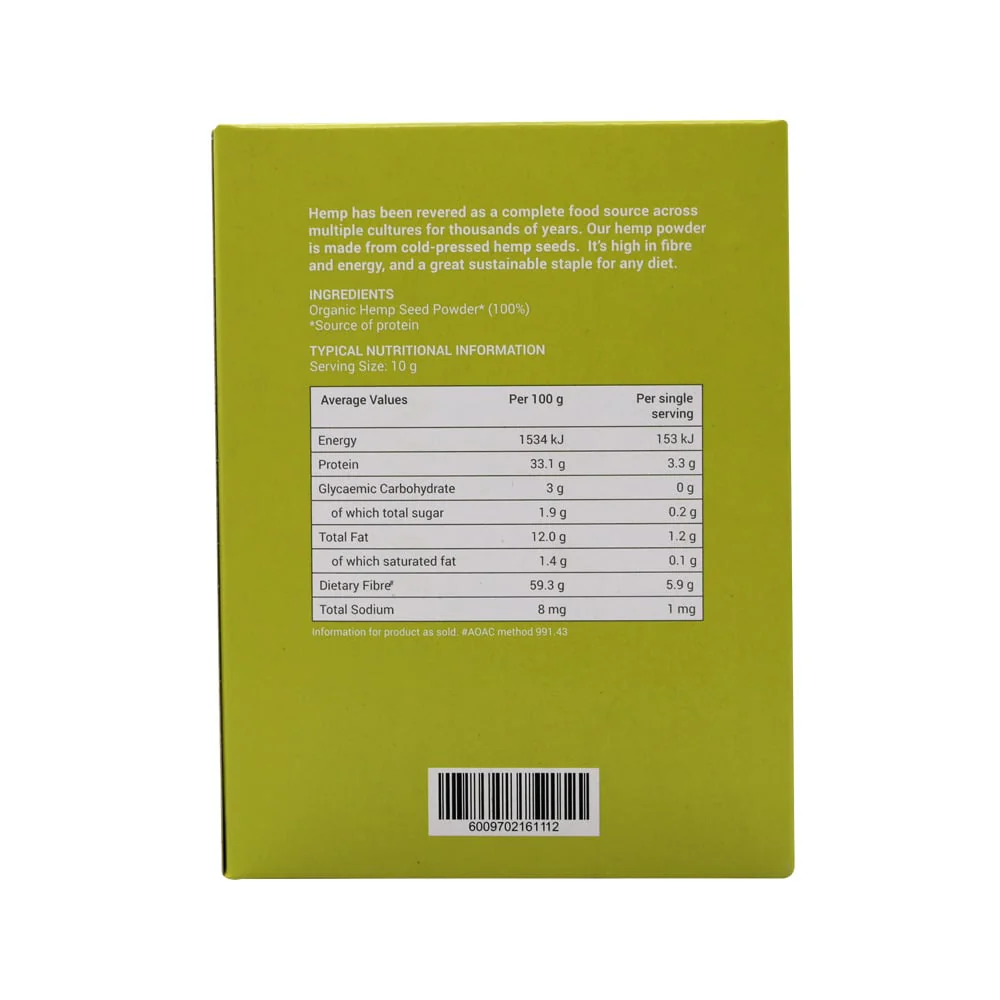 Wellness - Hemp Powder Organic 200g - Image 3