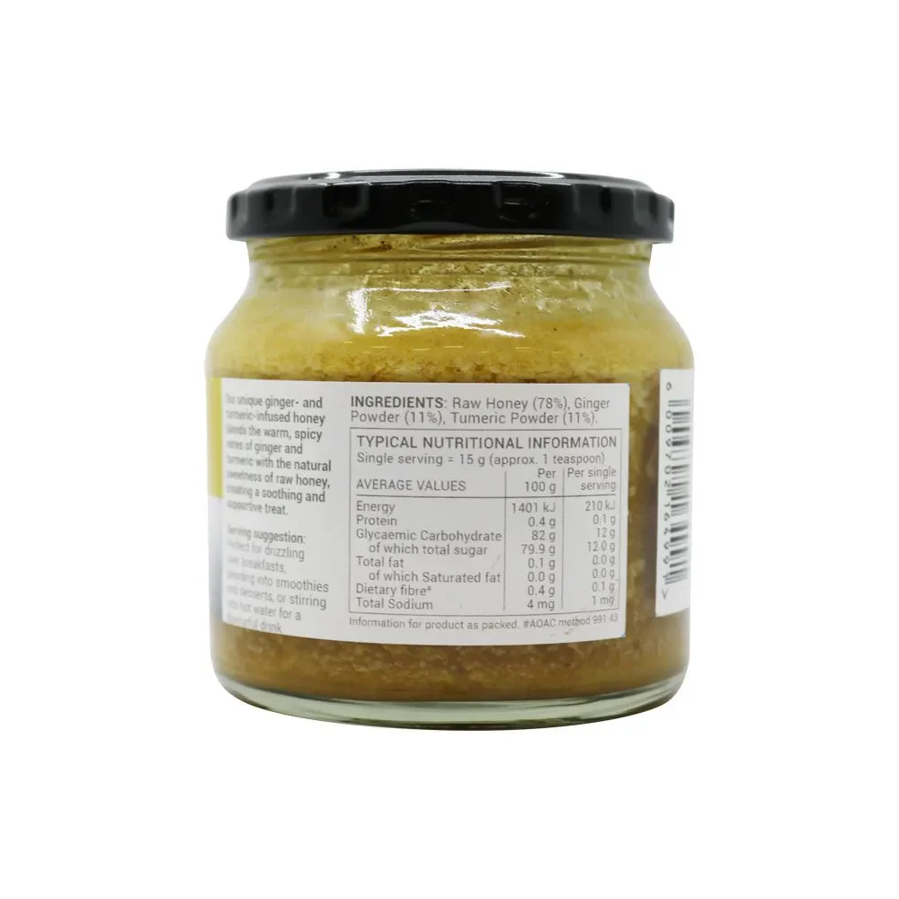 Wellness – Honey Infused Ginger & Turmeric 325g - Image 2