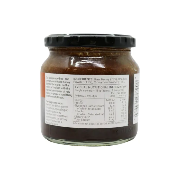 Wellness – Honey Infused Rooibos & Cinnamon 325g - Image 3