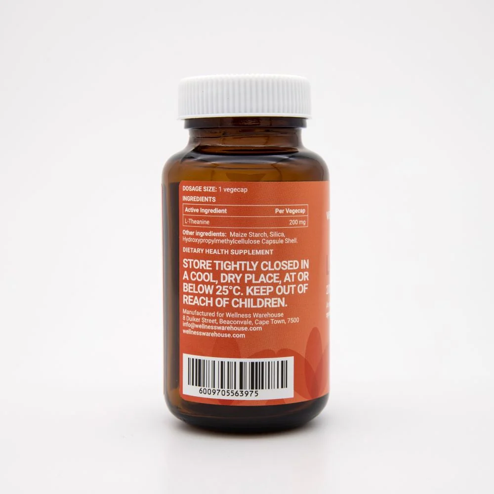 Wellness - L-Theanine 200mg 60s - Image 2