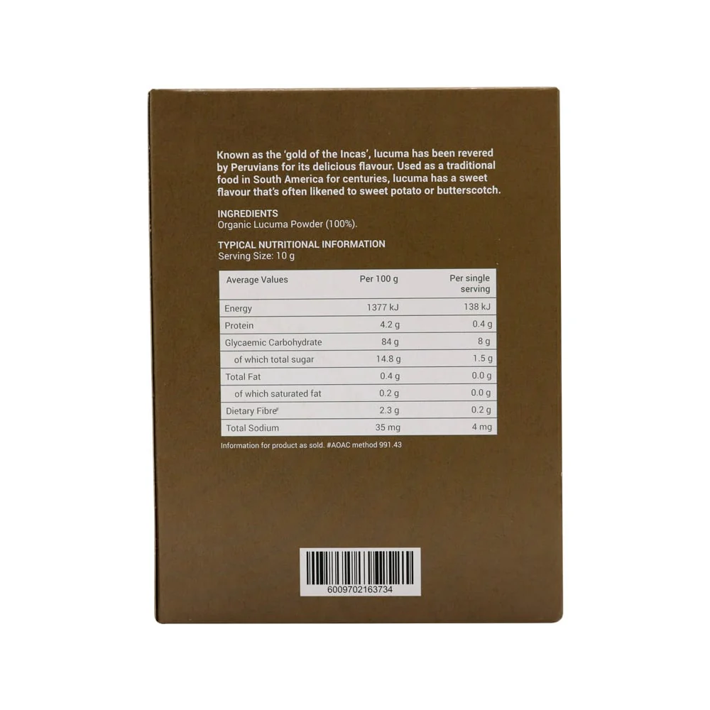 Wellness - Lucuma Powder Organic Raw 200g - Image 3
