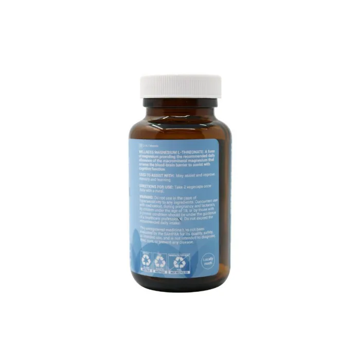 Wellness - Magnesium L-Threonate 100mg 60s - Image 3