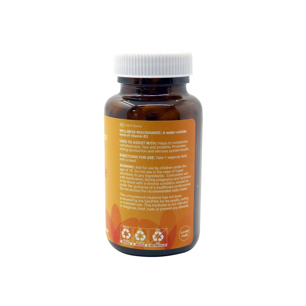 Wellness - Niacinamide (Flush-Free) 500mg 60s - Image 2