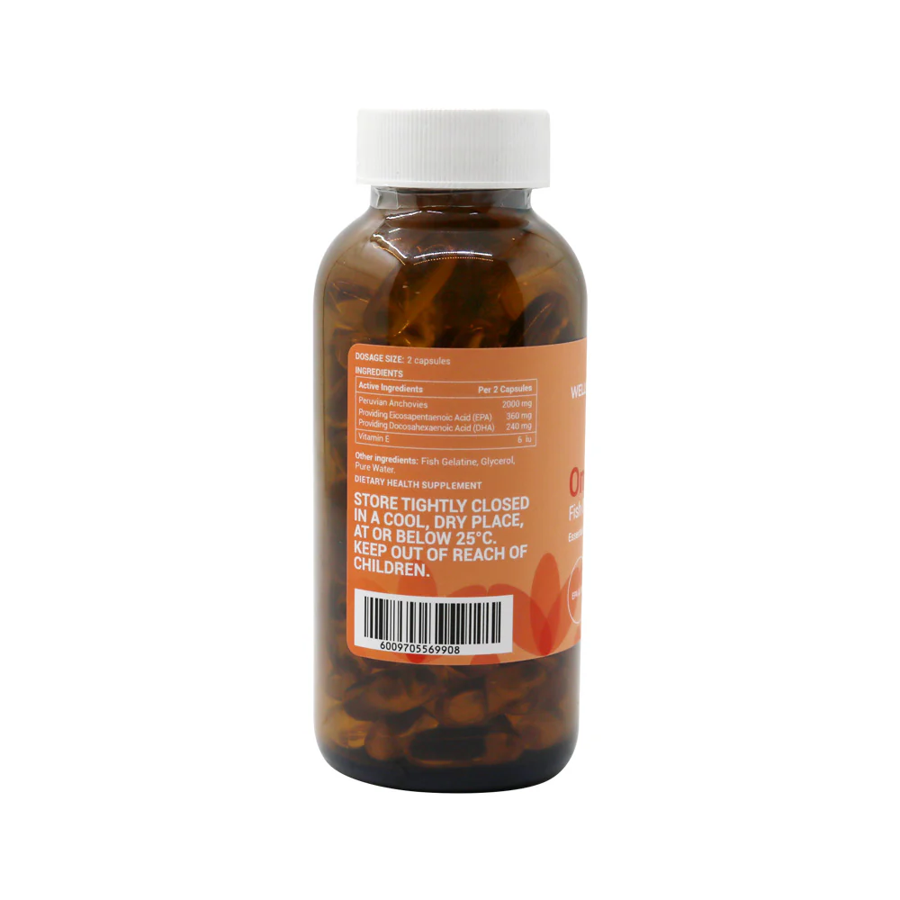 Wellness - Omega 3 Fish Oil 90s - Image 3