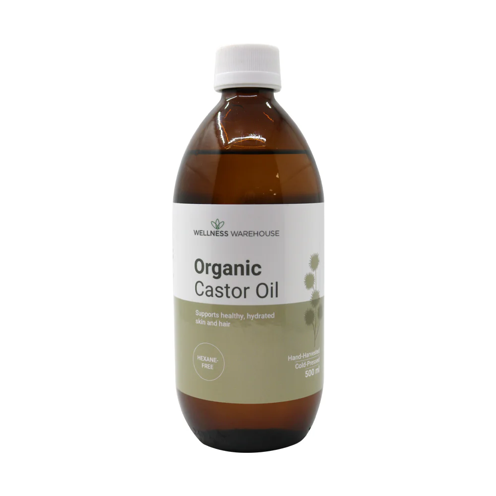 Wellness – Organic Castor Oil (Cold pressed, hexane free) 500ml