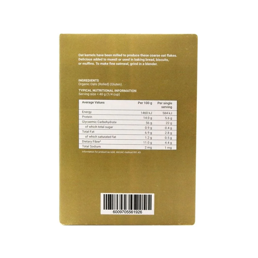 Wellness - Rolled Oats Organic 500g - Image 3