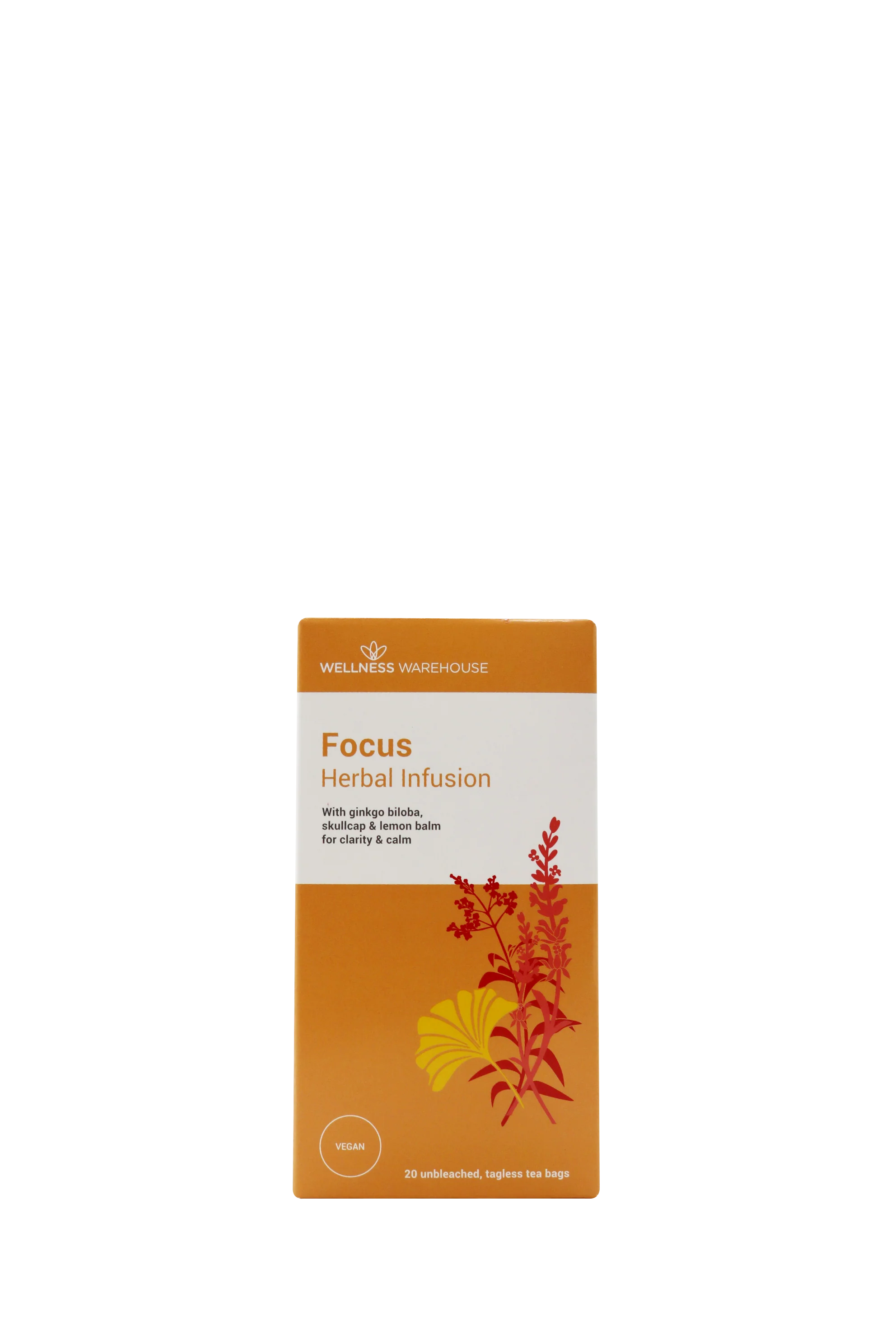 Wellness - Tea Focus Herbal Infusion 20s