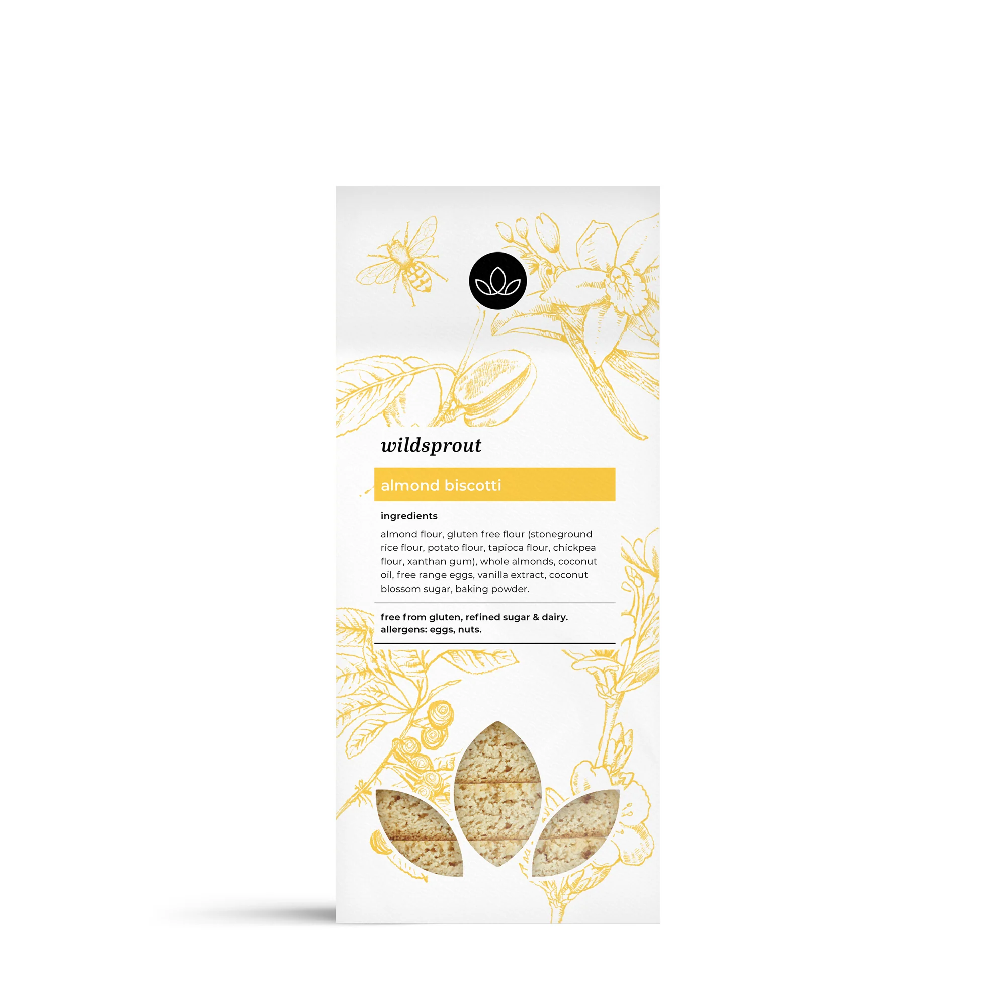 Wildsprout - Biscotti Almond 220g